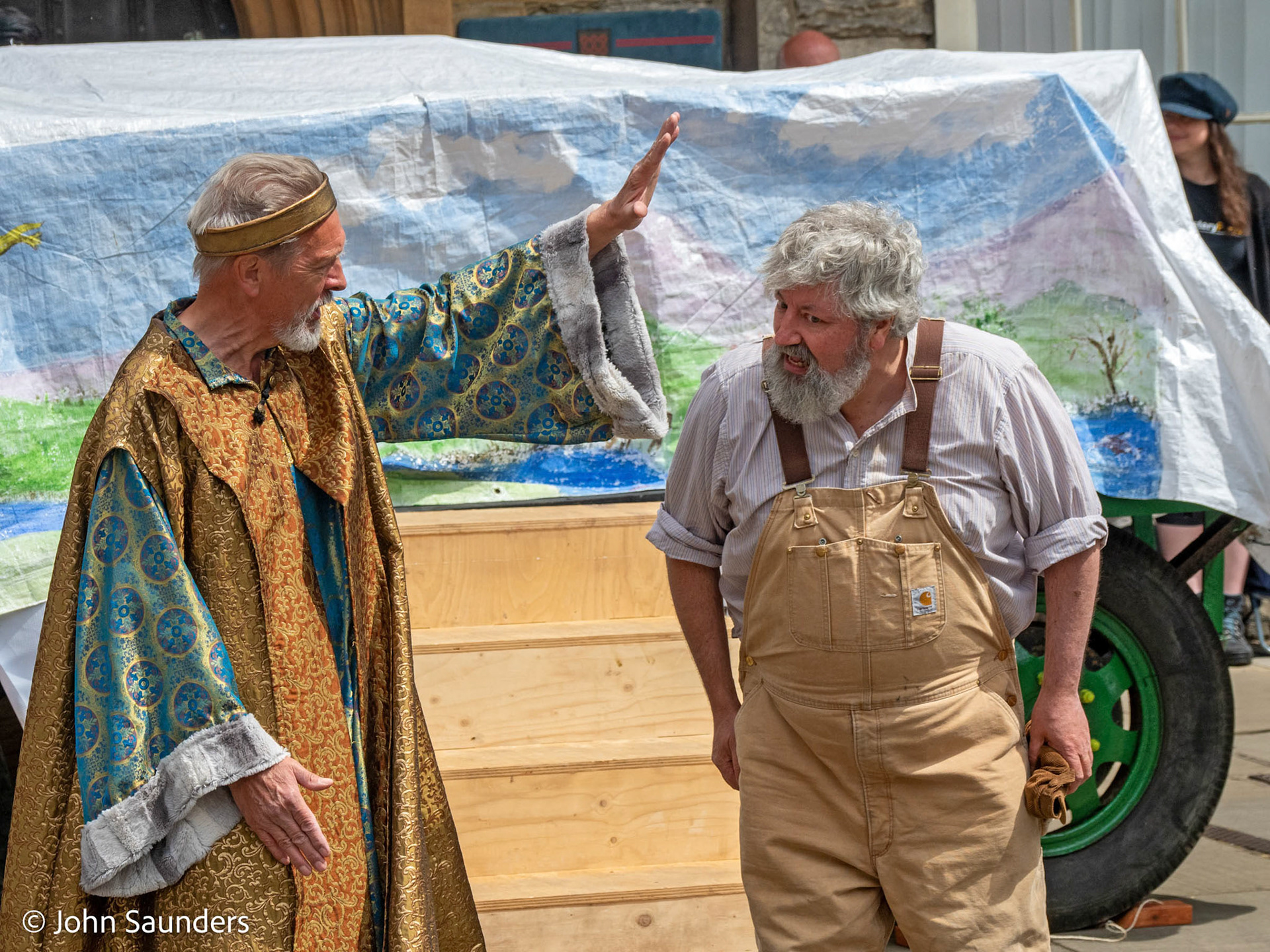 The Building of the Ark and the Flood - College Green