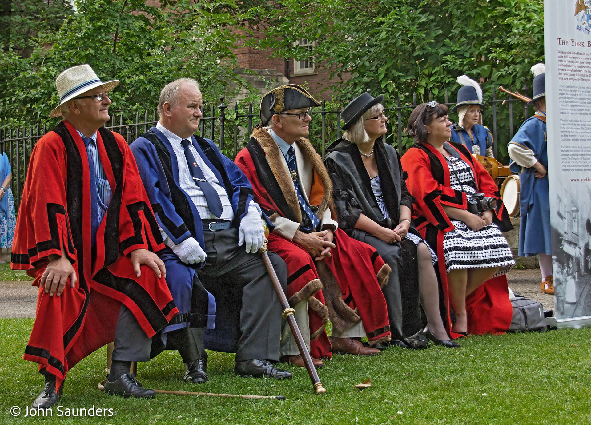 Guild dignitaries, Dean's Park