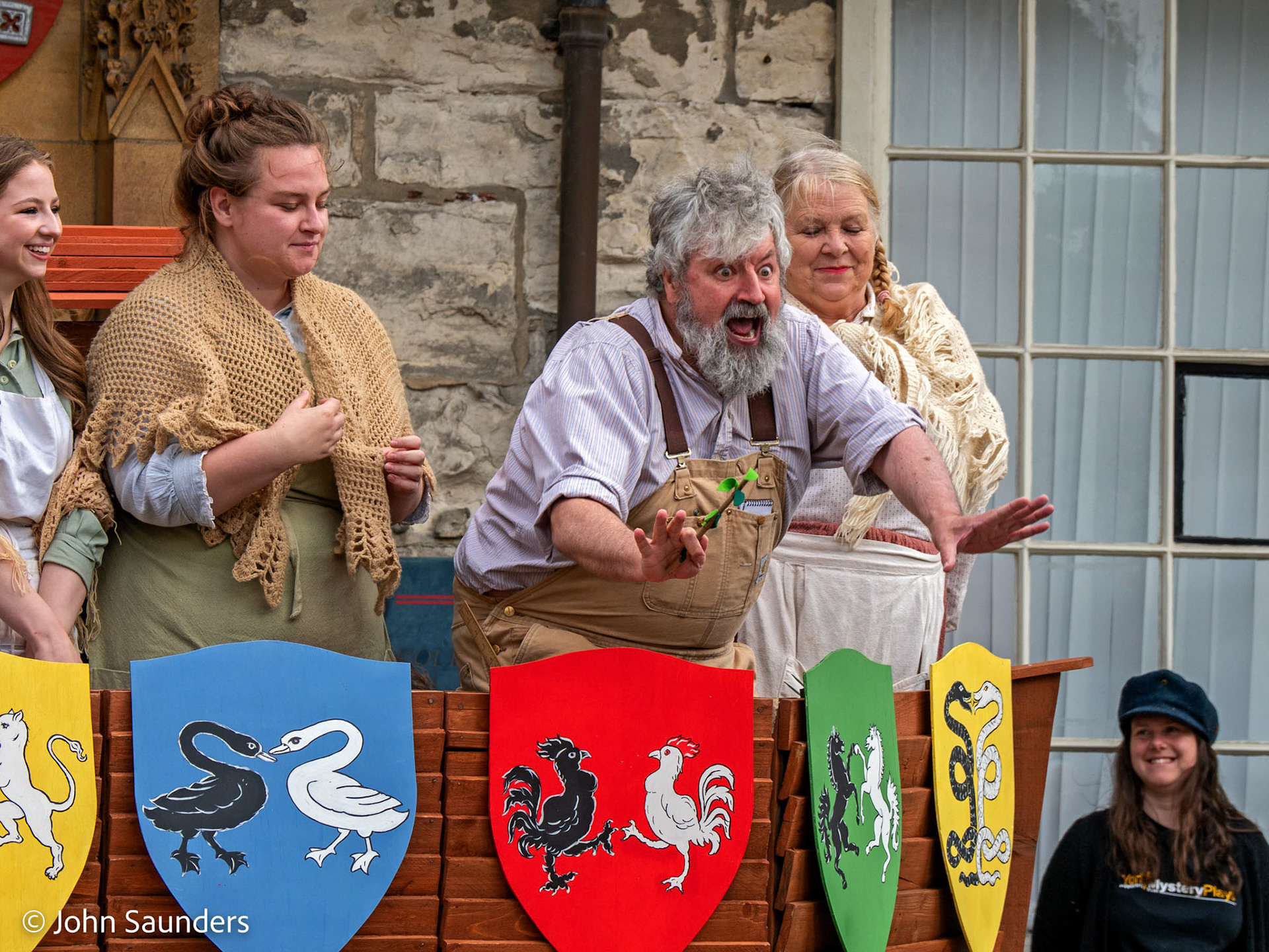 The Building of the Ark and the Flood - College Green