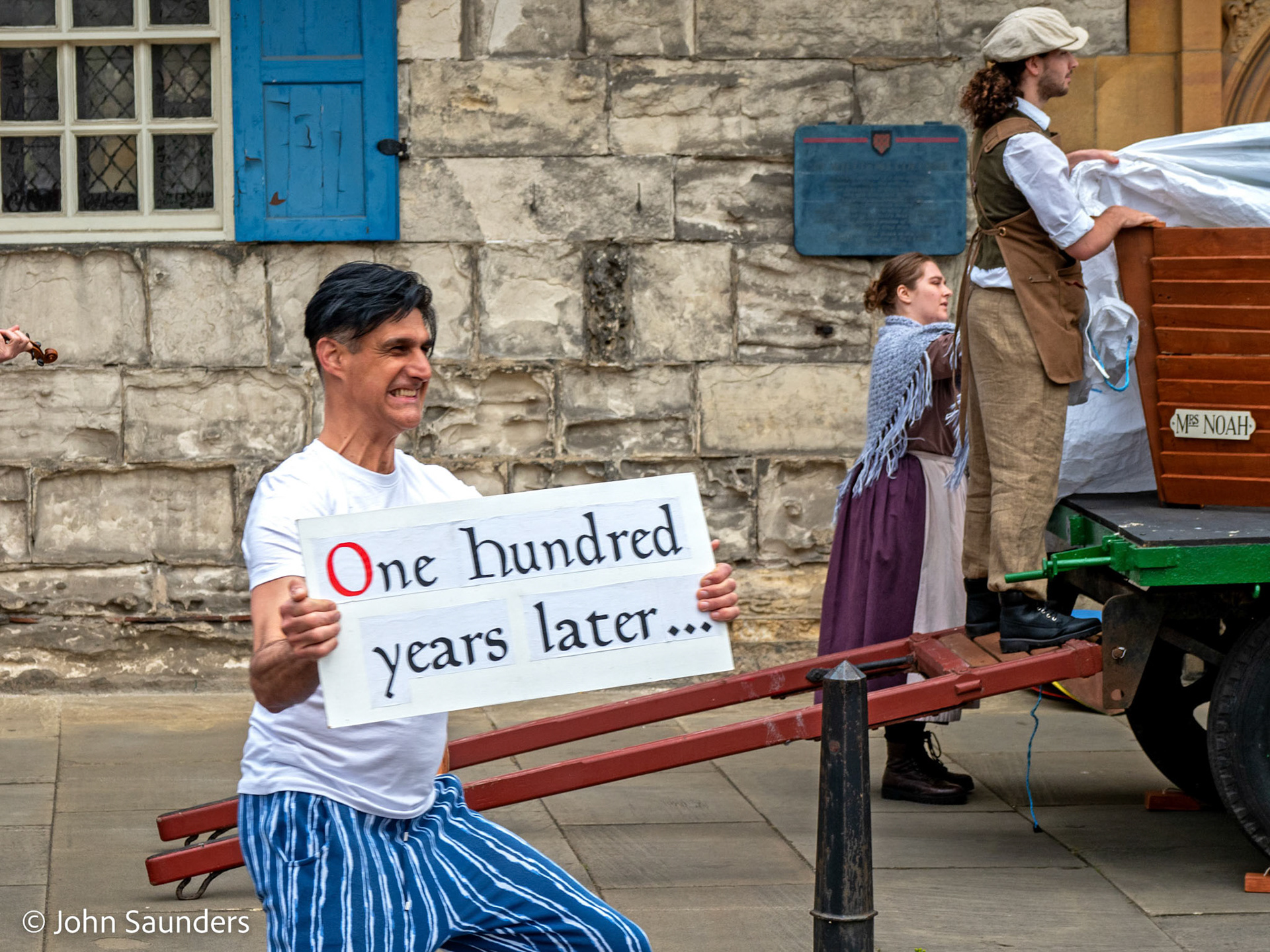 The Building of the Ark and the Flood - College Green