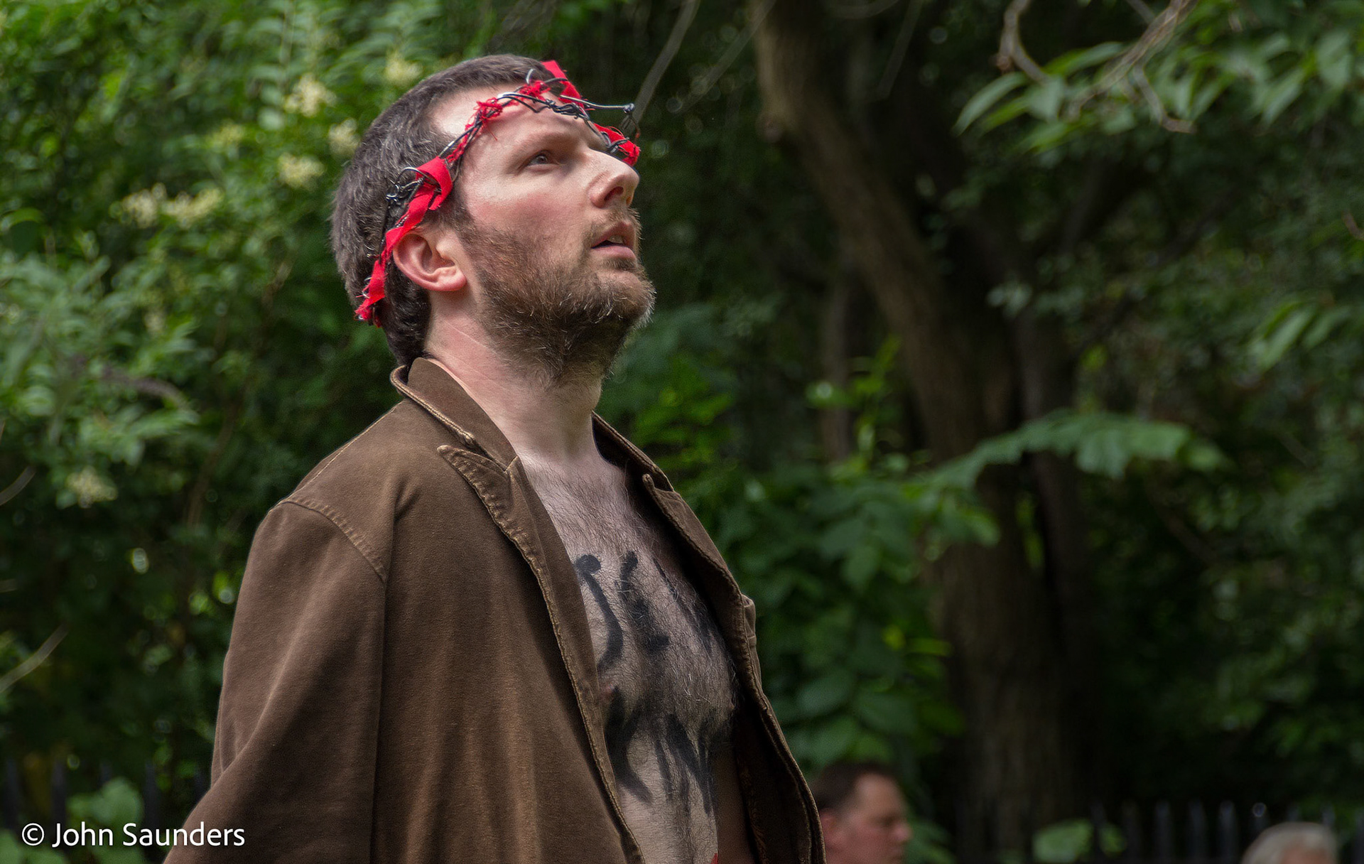 The Crucifixion and The Death of Christ, Dean's Park