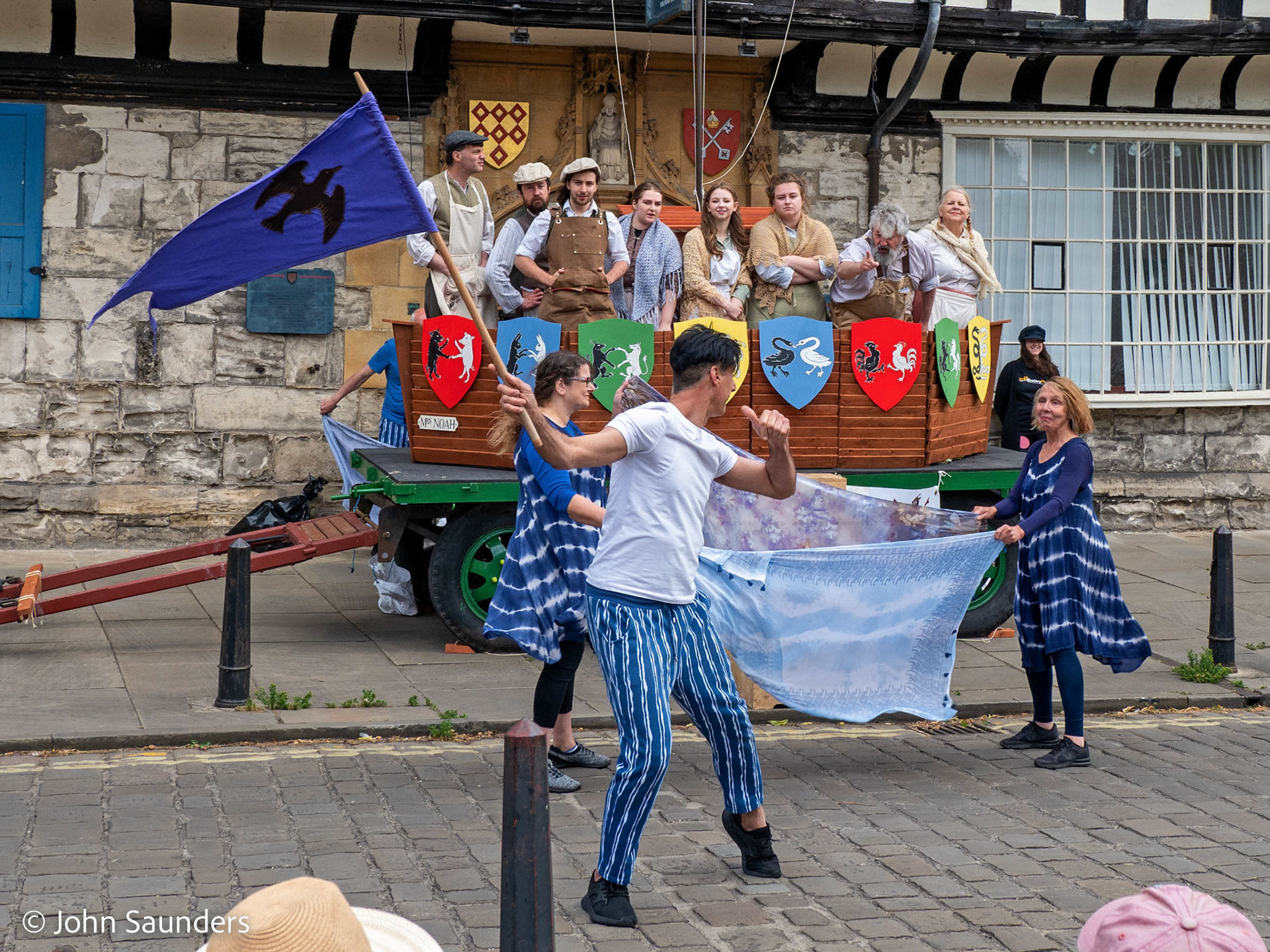 The Building of the Ark and the Flood - College Green
