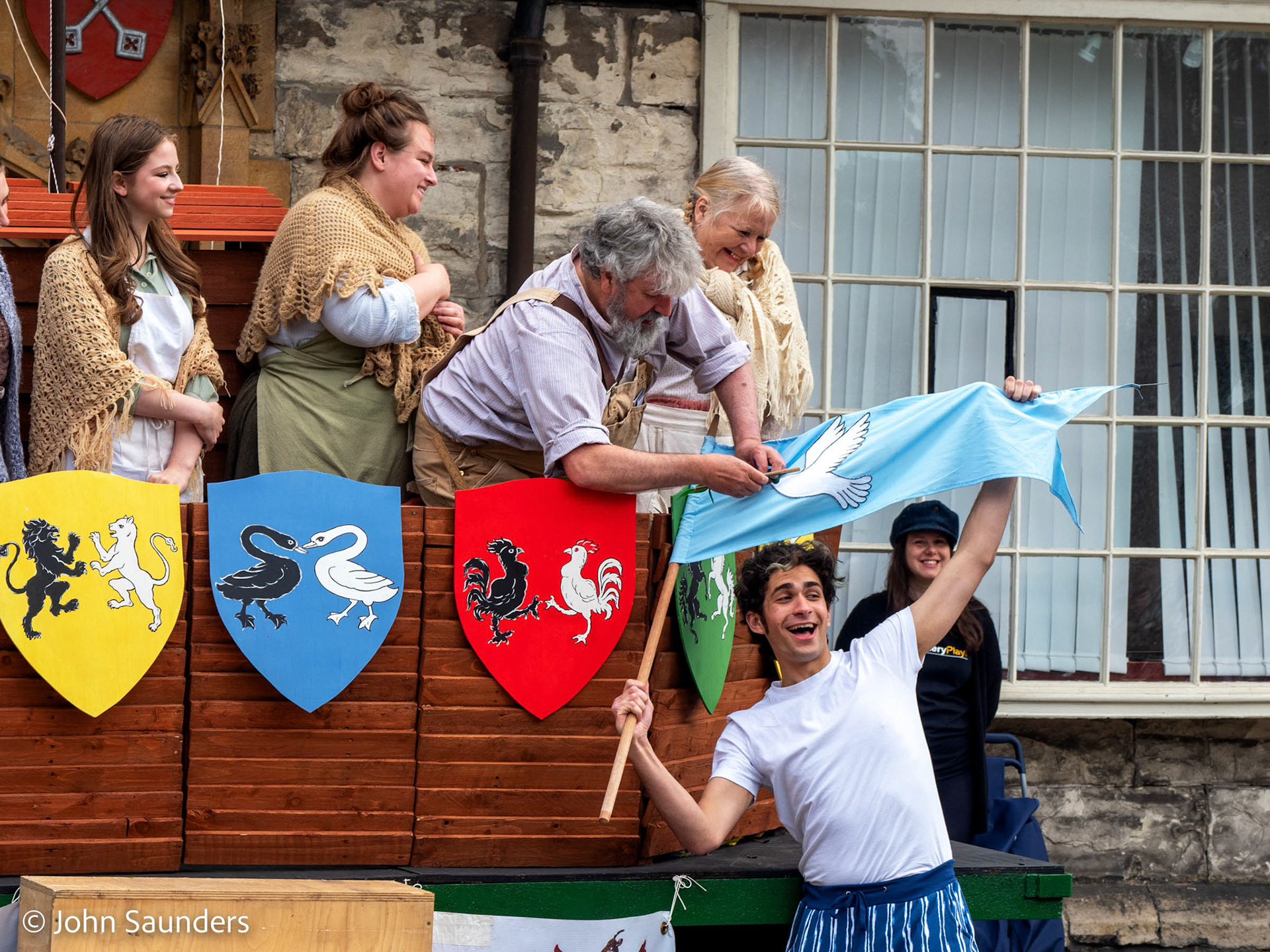 The Building of the Ark and the Flood - College Green