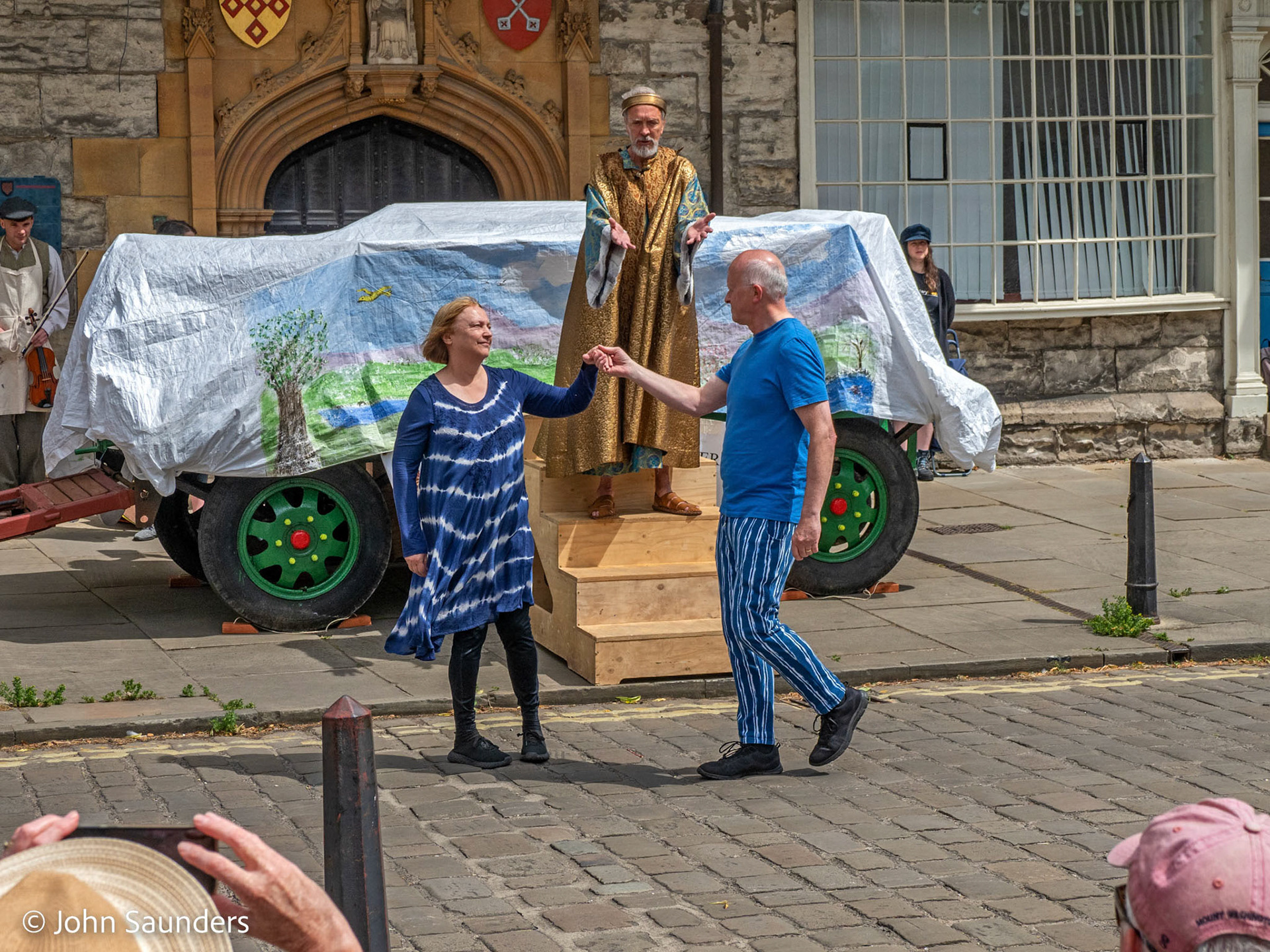 The Building of the Ark and the Flood - College Green