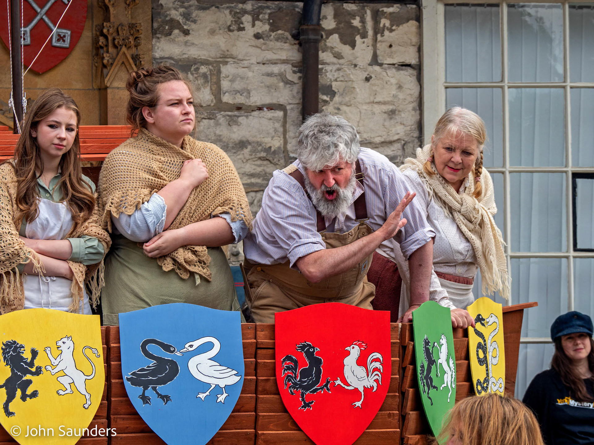 The Building of the Ark and the Flood - College Green