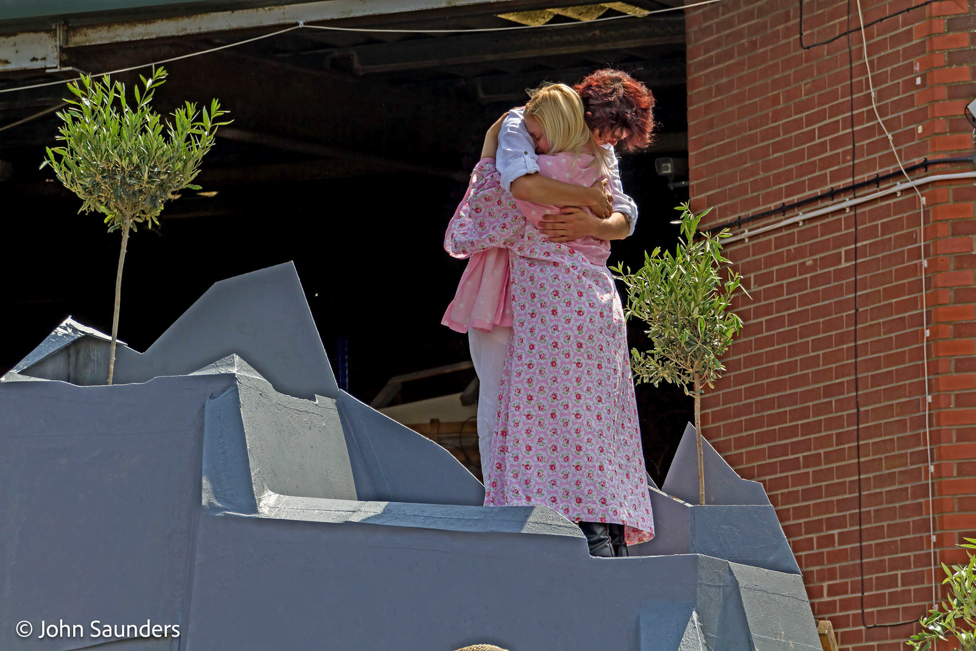 The Woman taken in Adultery, dress rehearsal