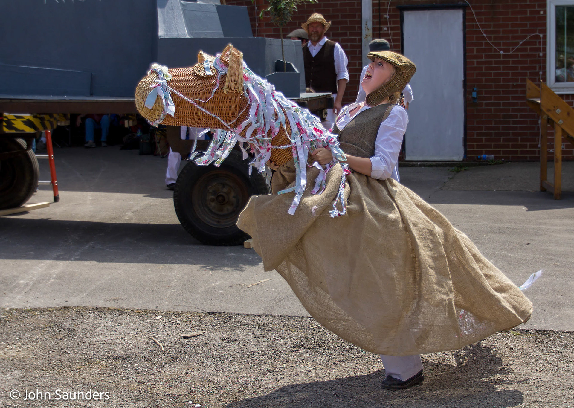The Woman taken in Adultery, dress rehearsal