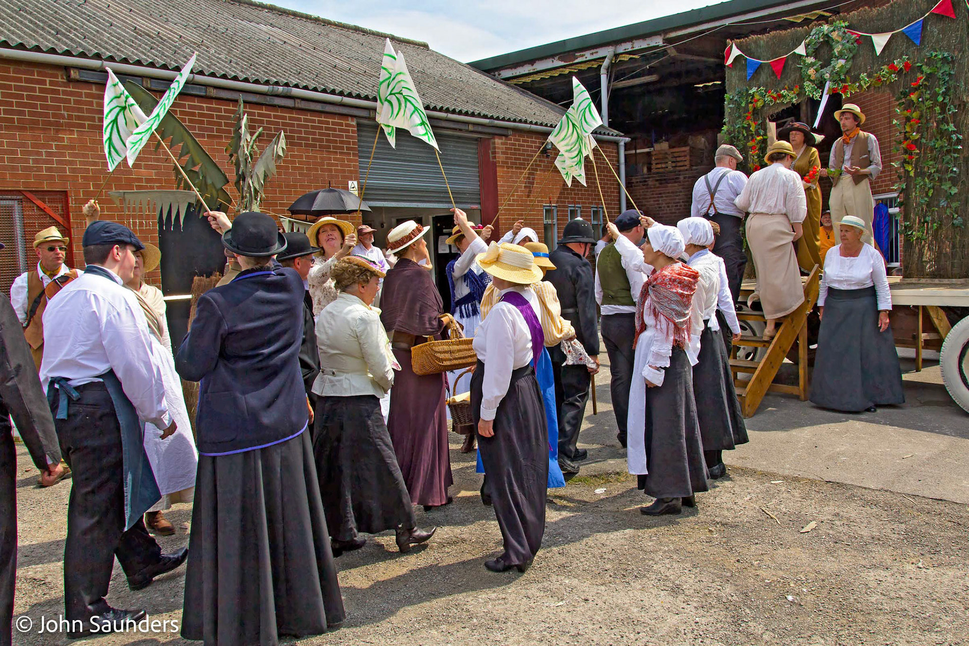 Christ's Entry into Jerusalem, dress rehearsal