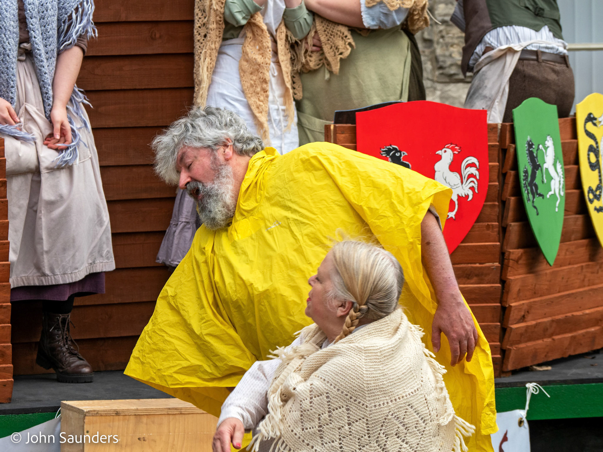 The Building of the Ark and the Flood - College Green