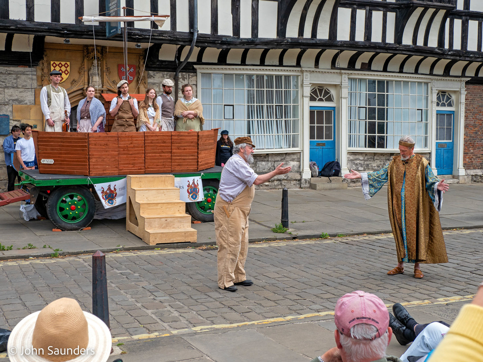 The Building of the Ark and the Flood - College Green