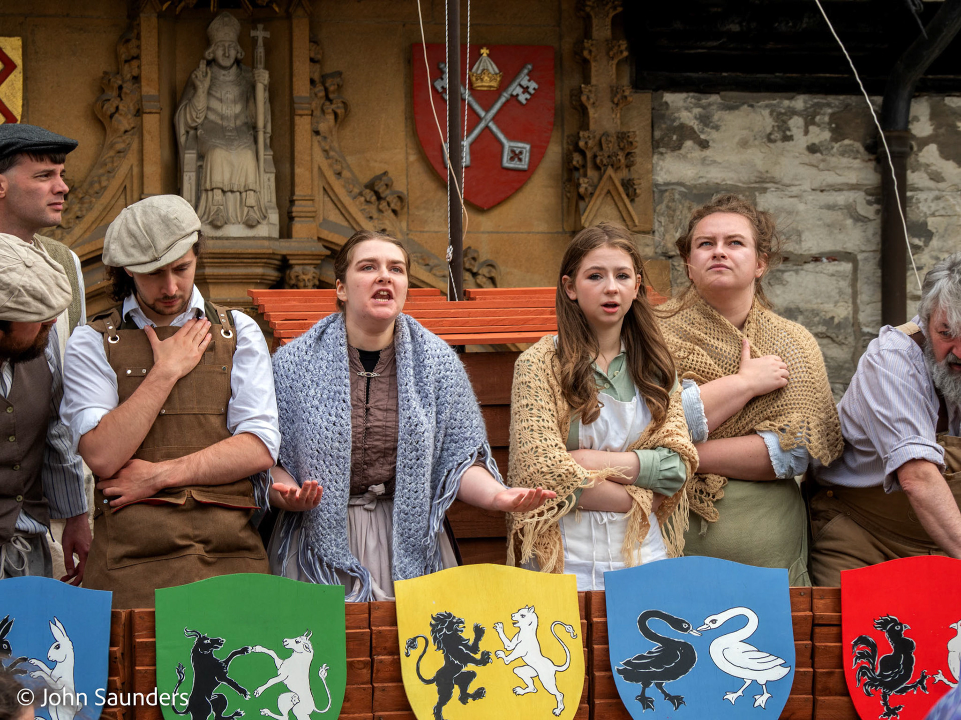 The Building of the Ark and the Flood - College Green