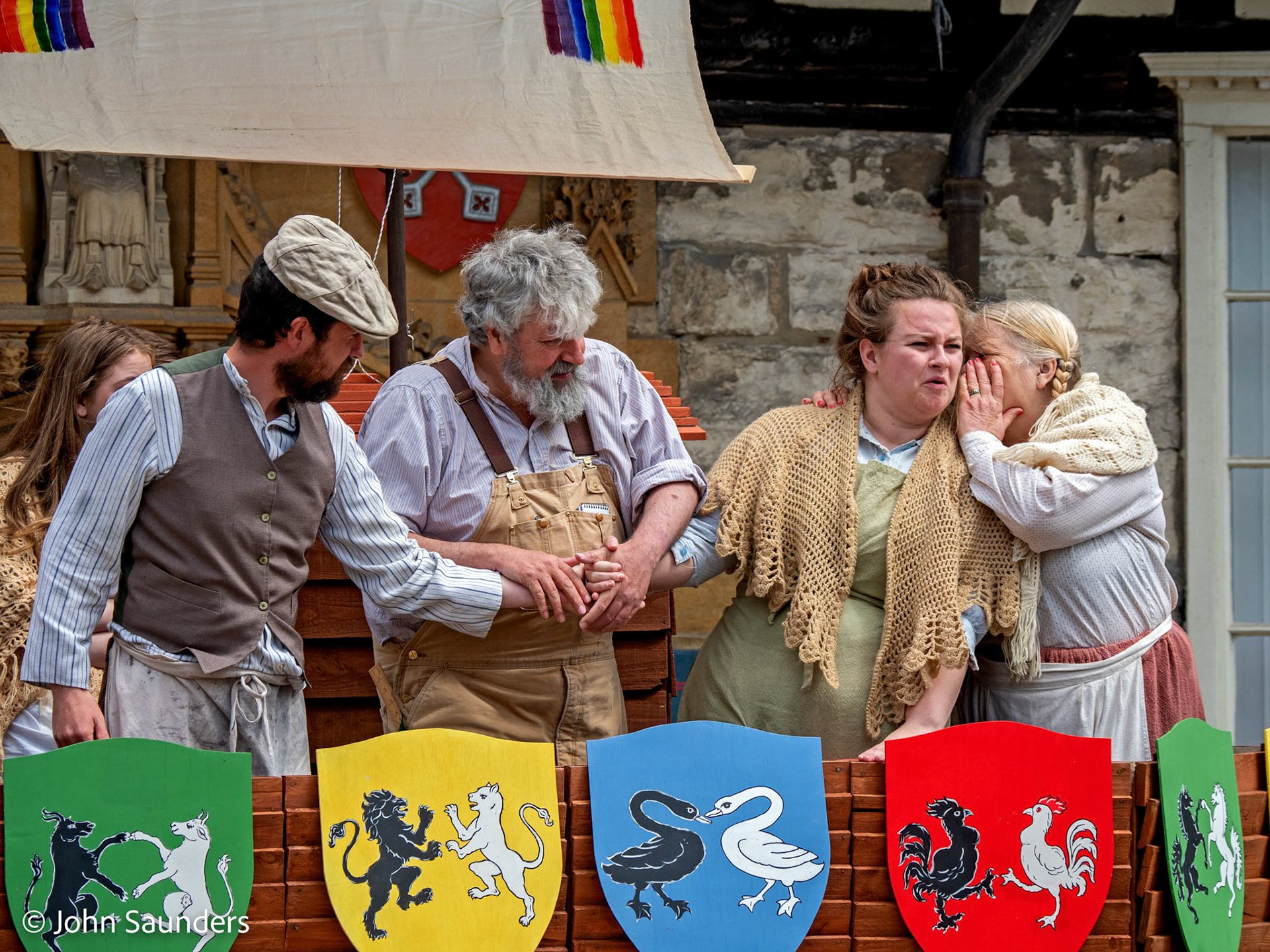 The Building of the Ark and the Flood - College Green