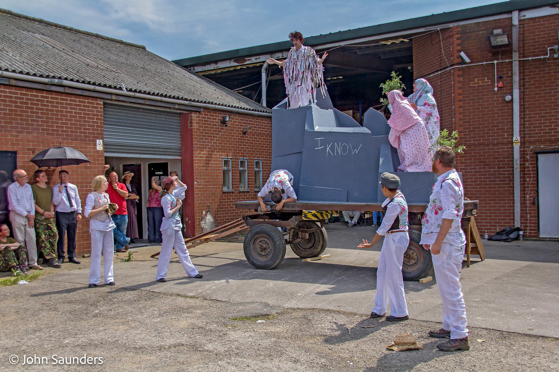 The Woman taken in Adultery, dress rehearsal
