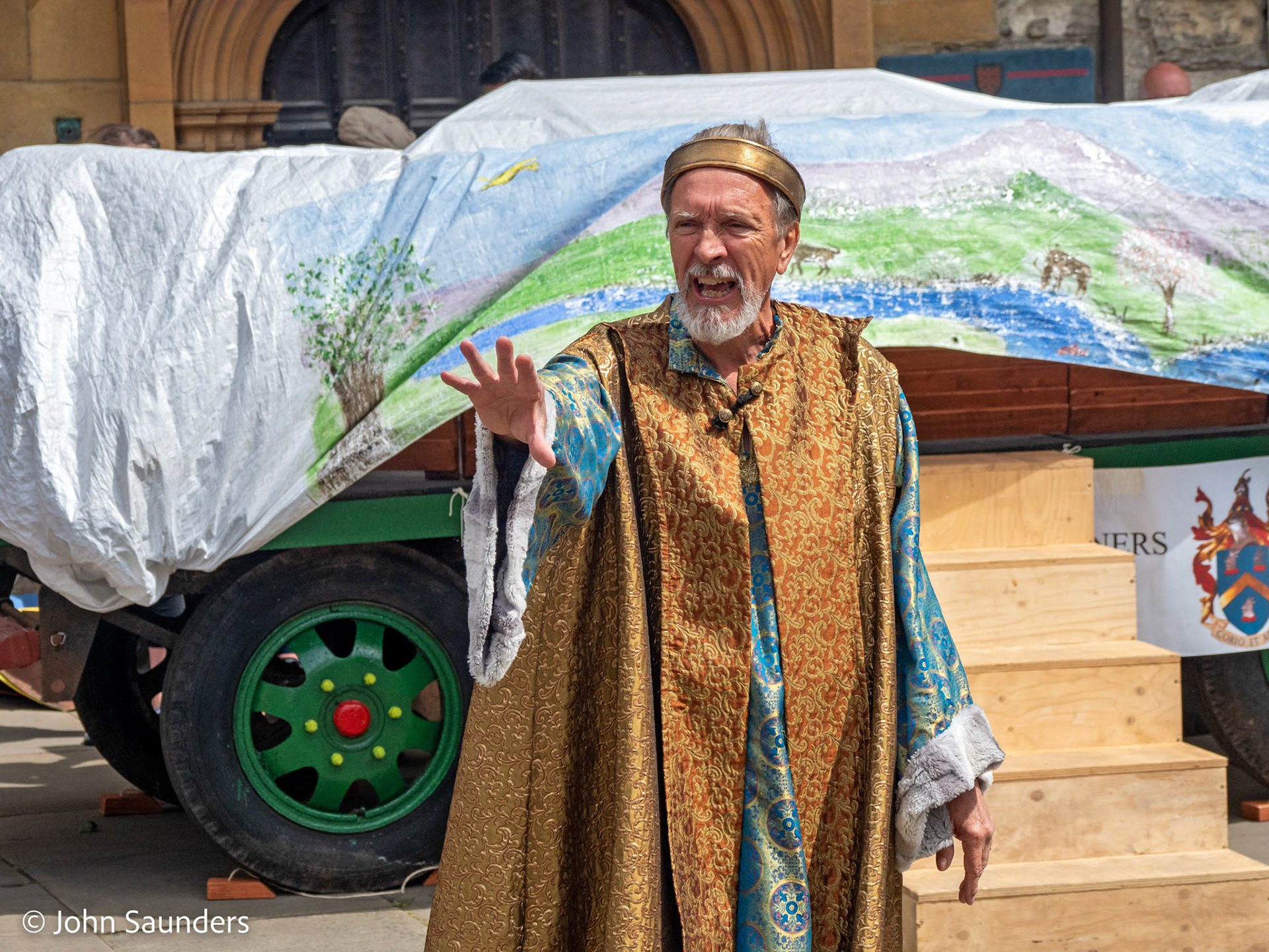 The Building of the Ark and the Flood - College Green