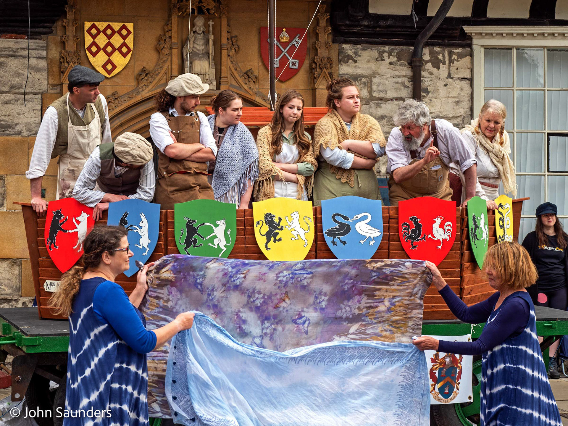 The Building of the Ark and the Flood - College Green