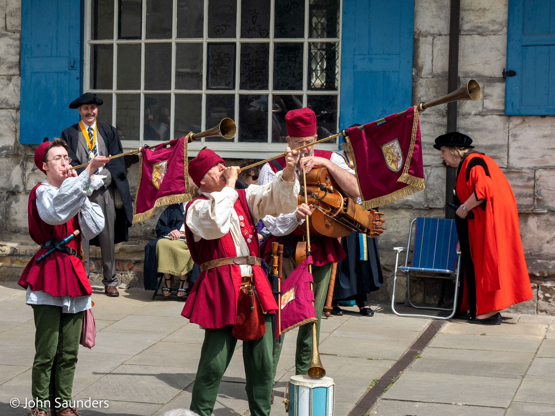 The Building of the Ark and the Flood - College Green