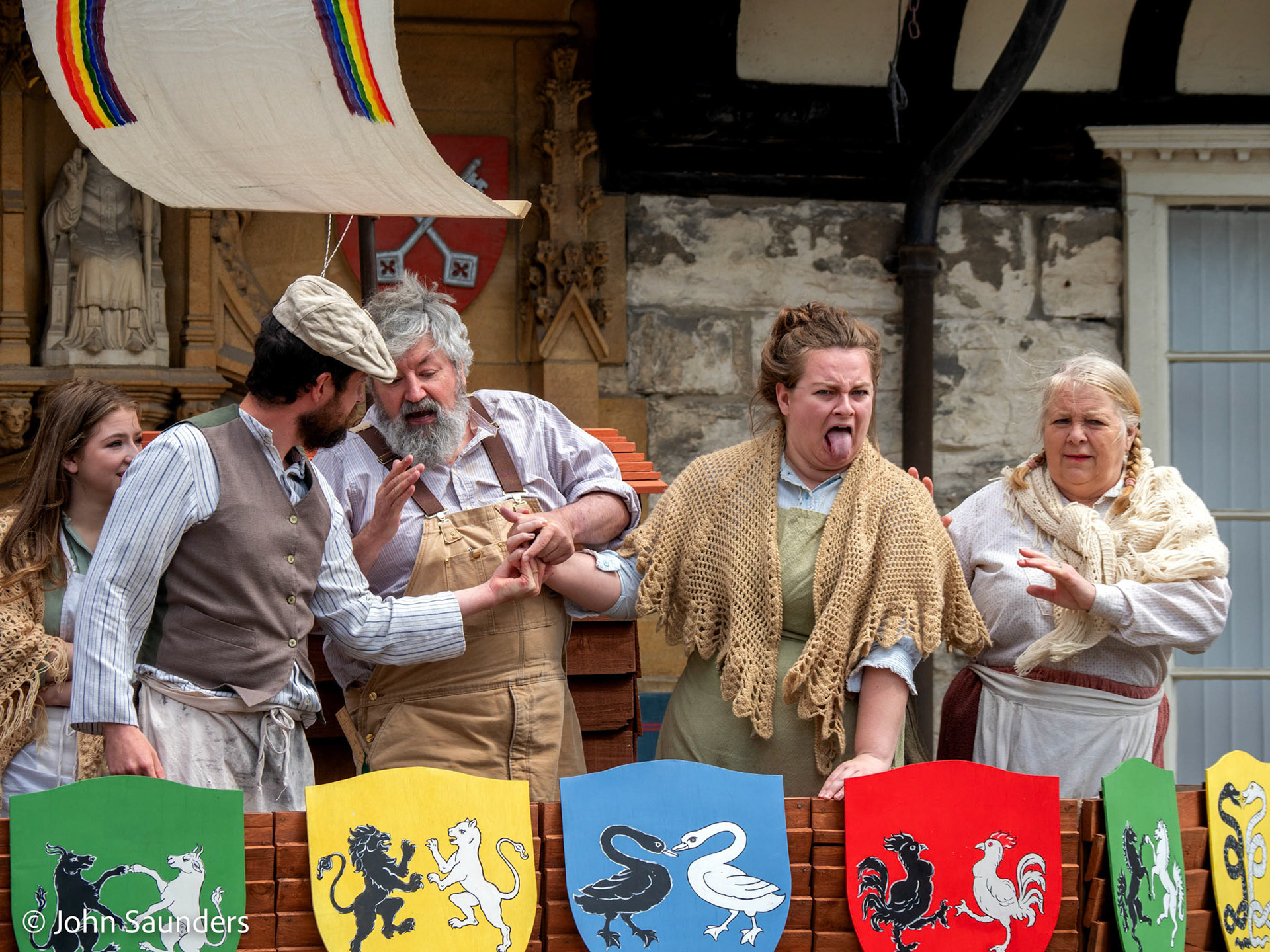 The Building of the Ark and the Flood - College Green