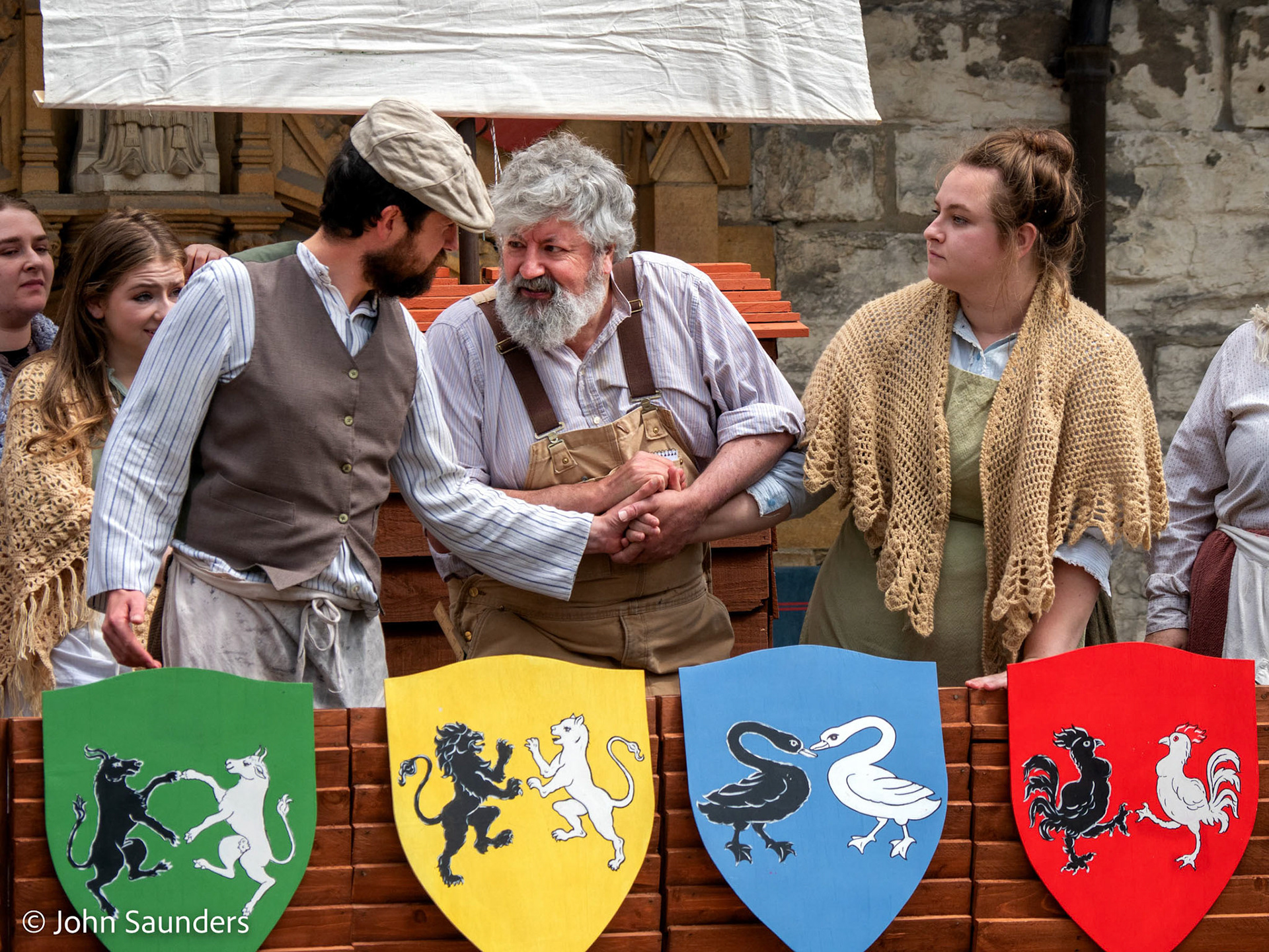 The Building of the Ark and the Flood - College Green