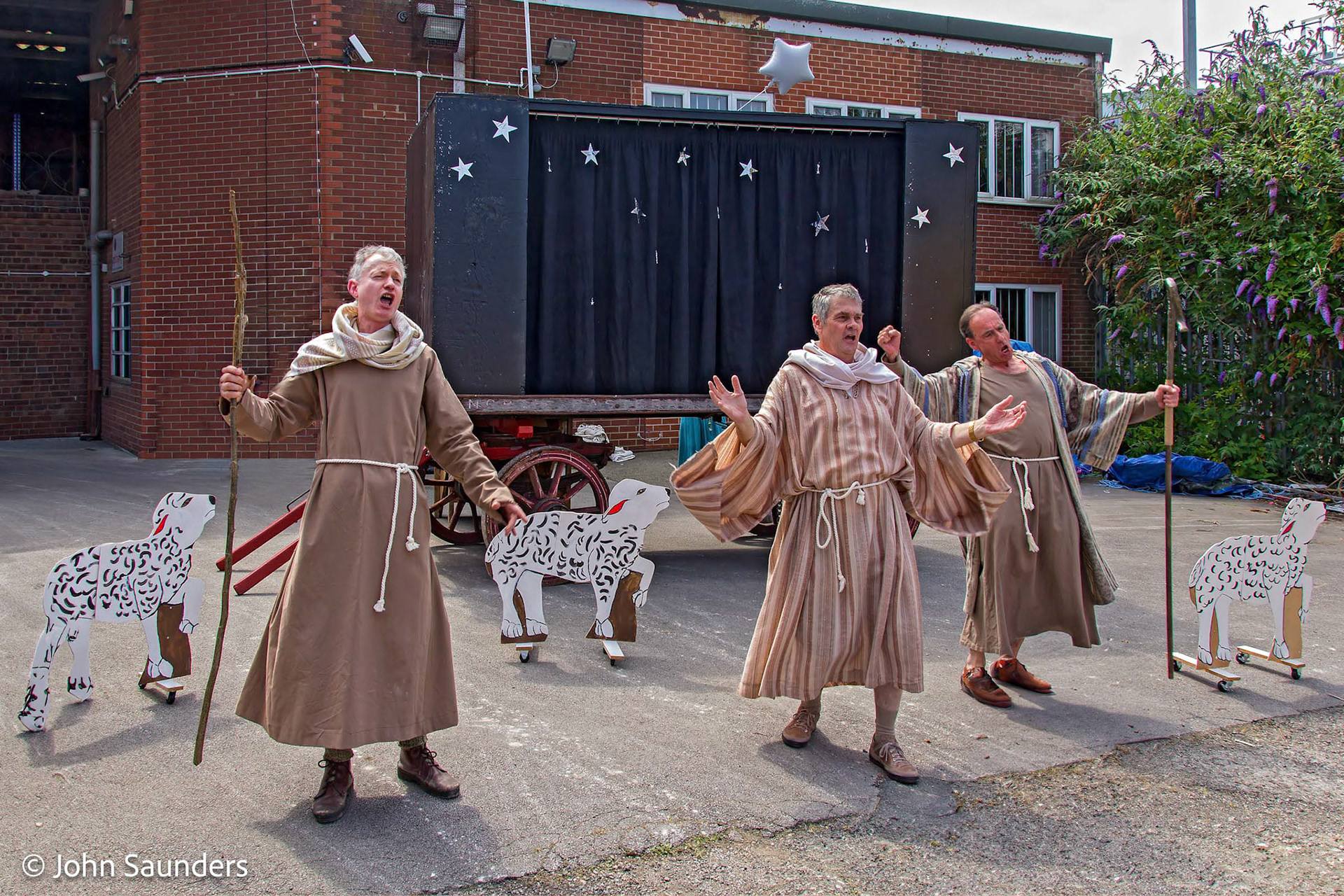 Creation of the World to the Fifth Day, dress rehearsal