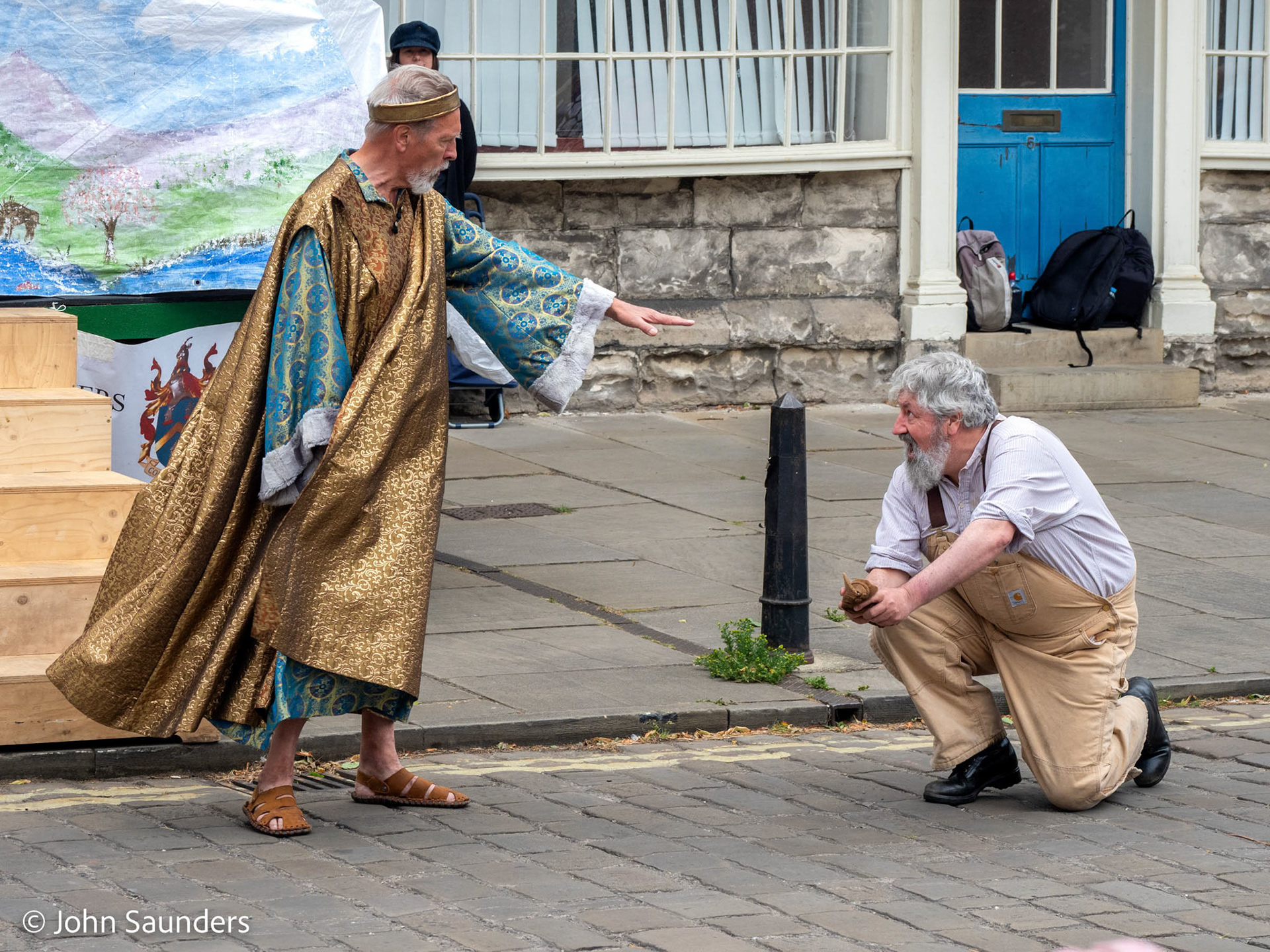 The Building of the Ark and the Flood - College Green