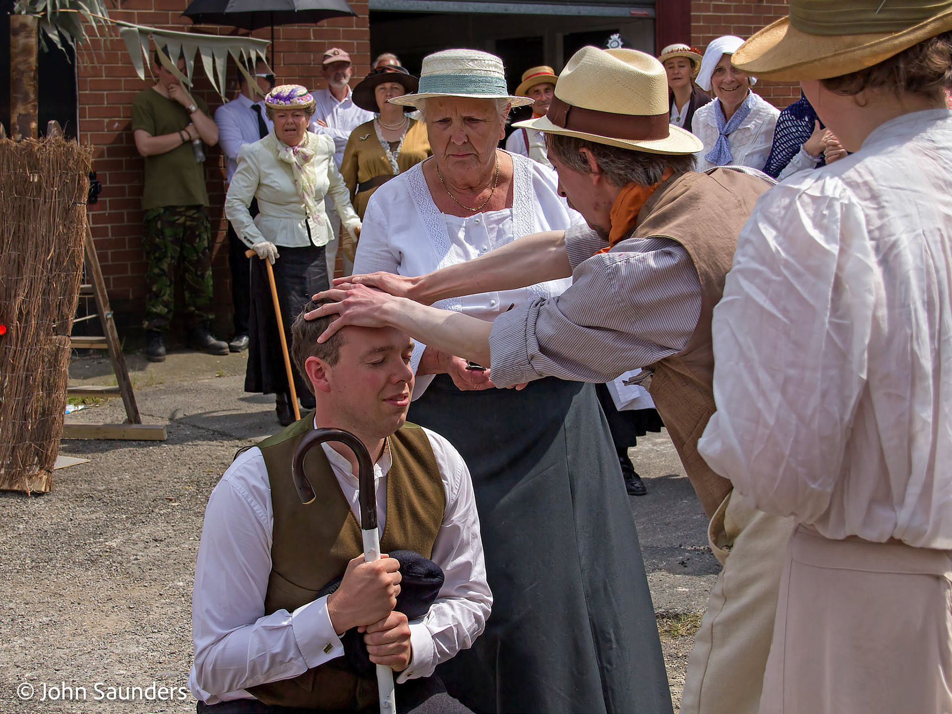 Christ's Entry into Jerusalem, dress rehearsal