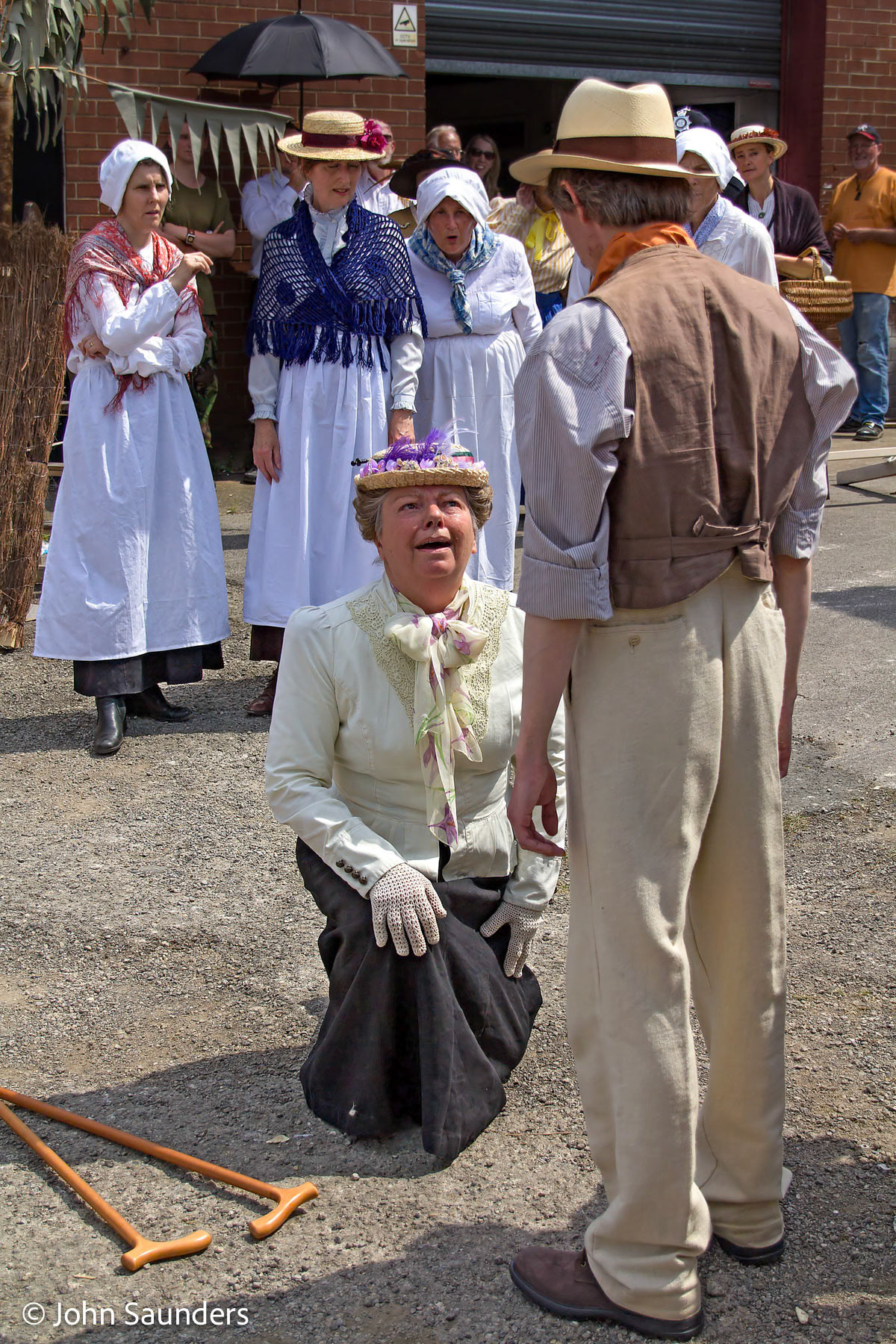 Christ's Entry into Jerusalem, dress rehearsal