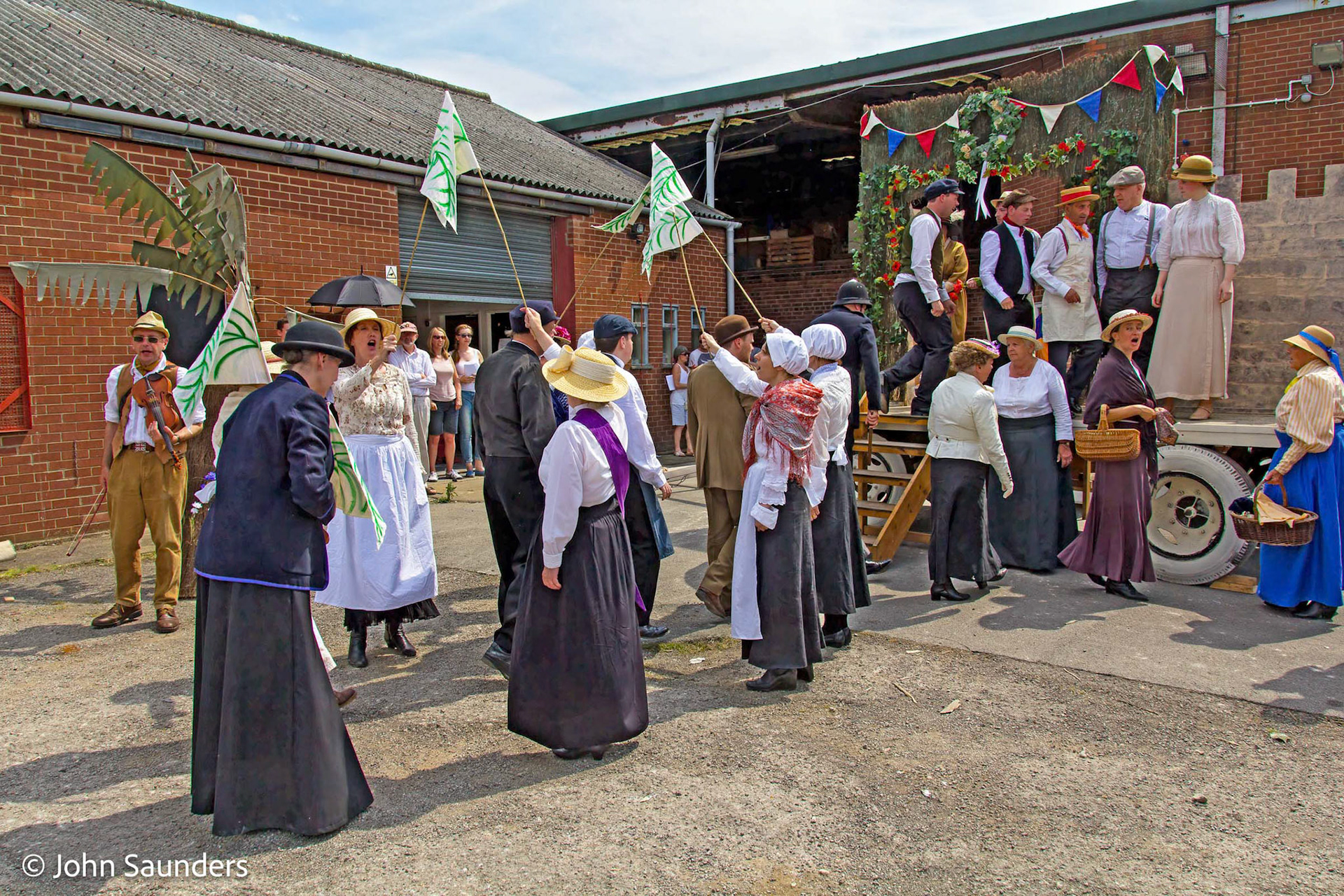 Christ's Entry into Jerusalem, dress rehearsal