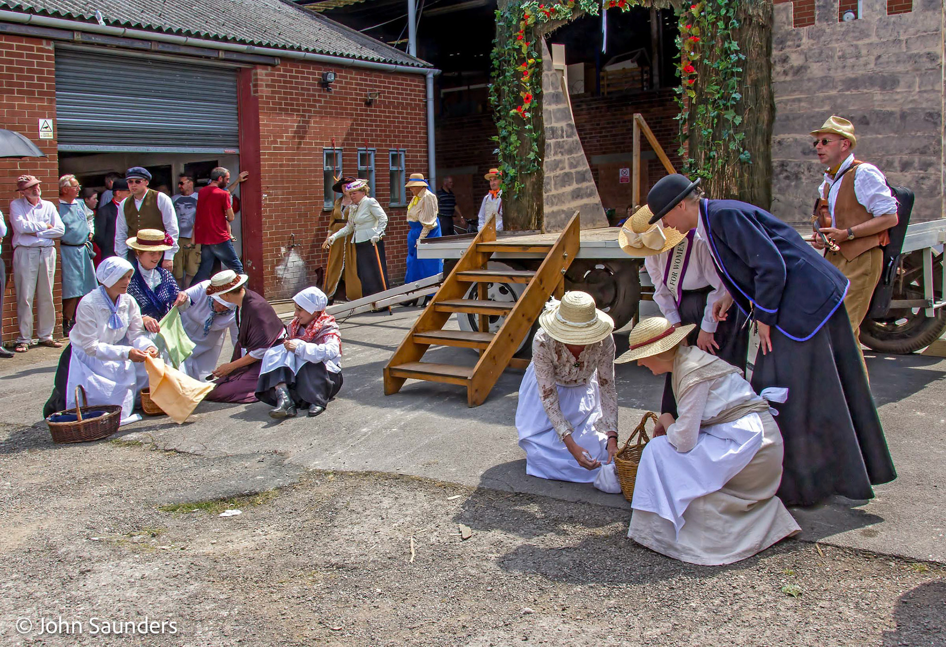 Christ's Entry into Jerusalem, dress rehearsal