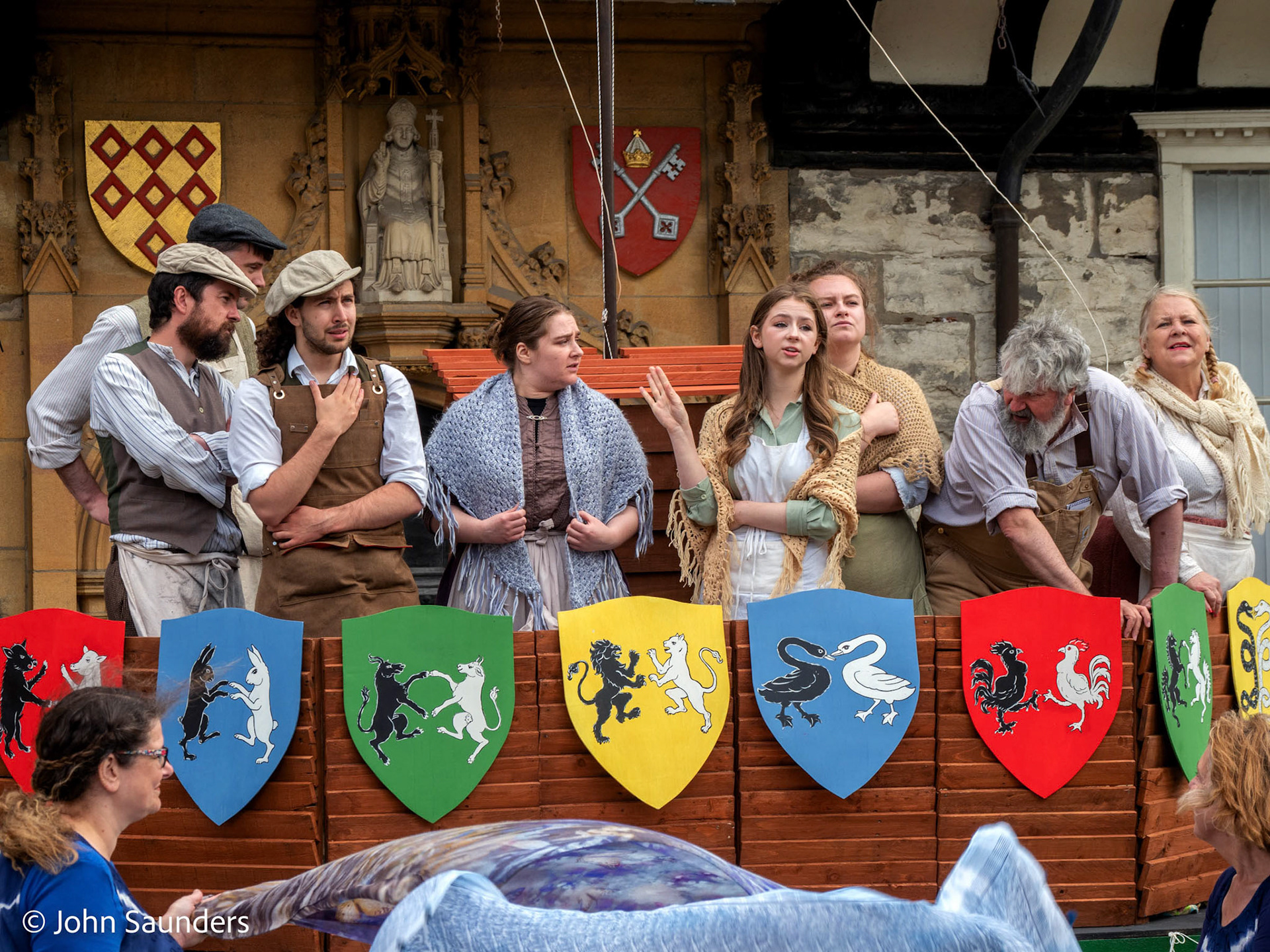 The Building of the Ark and the Flood - College Green