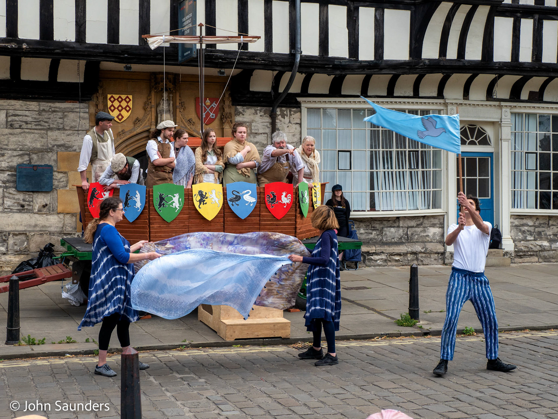 The Building of the Ark and the Flood - College Green