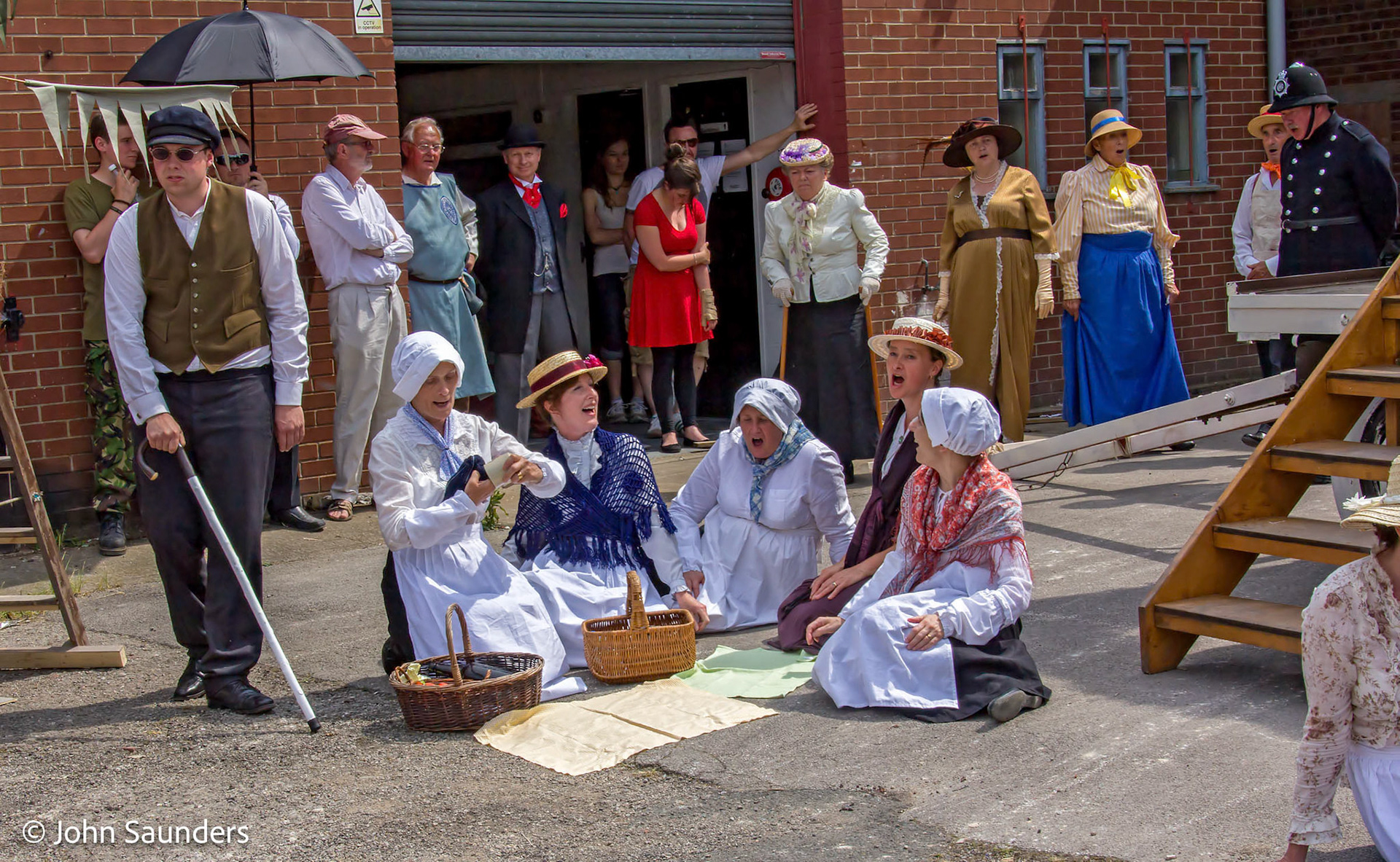 Christ's Entry into Jerusalem, dress rehearsal