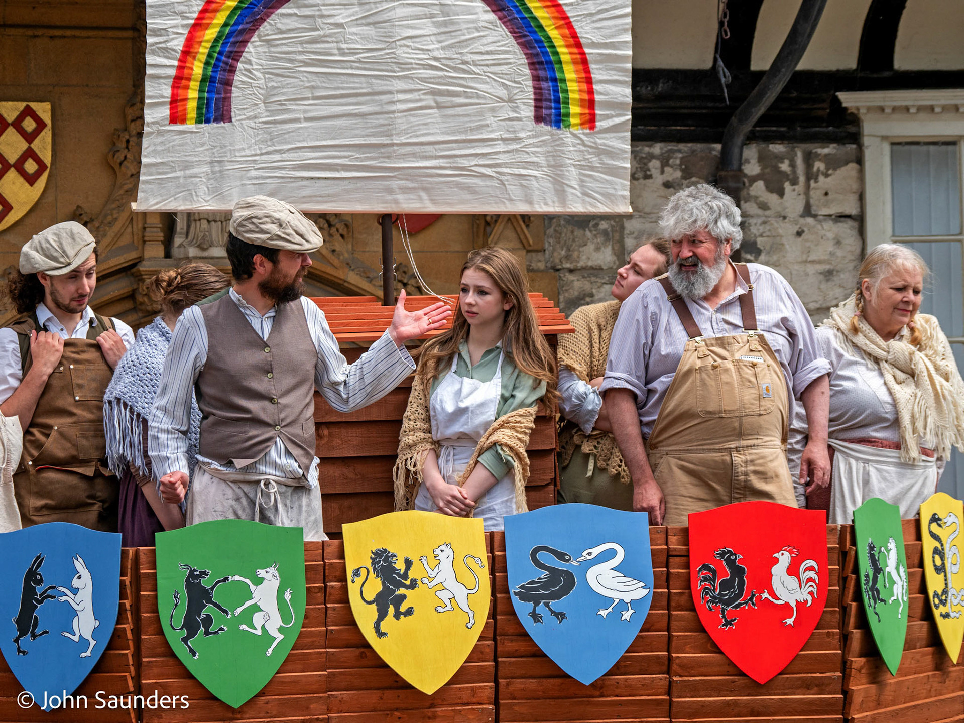 The Building of the Ark and the Flood - College Green