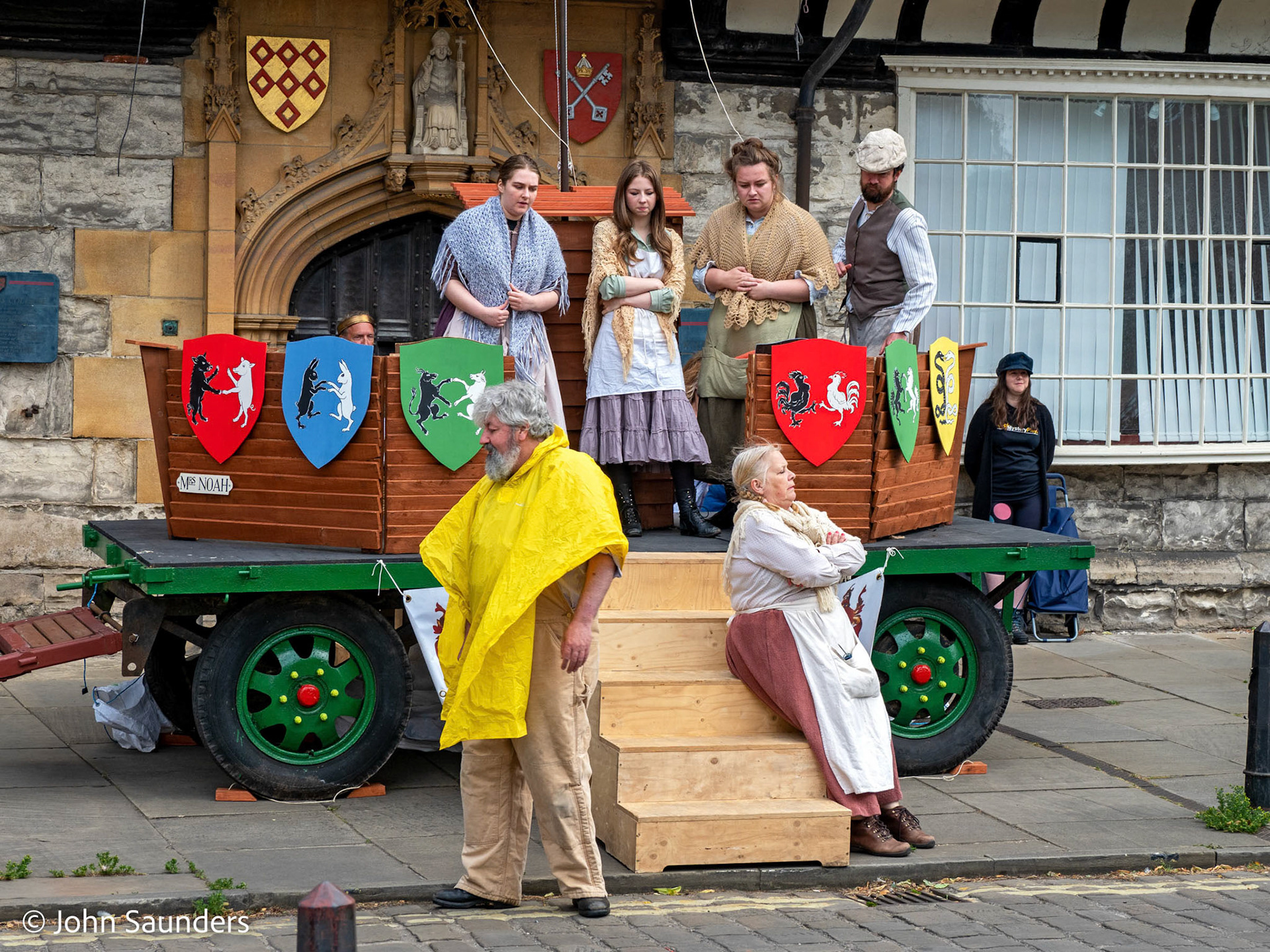 The Building of the Ark and the Flood - College Green