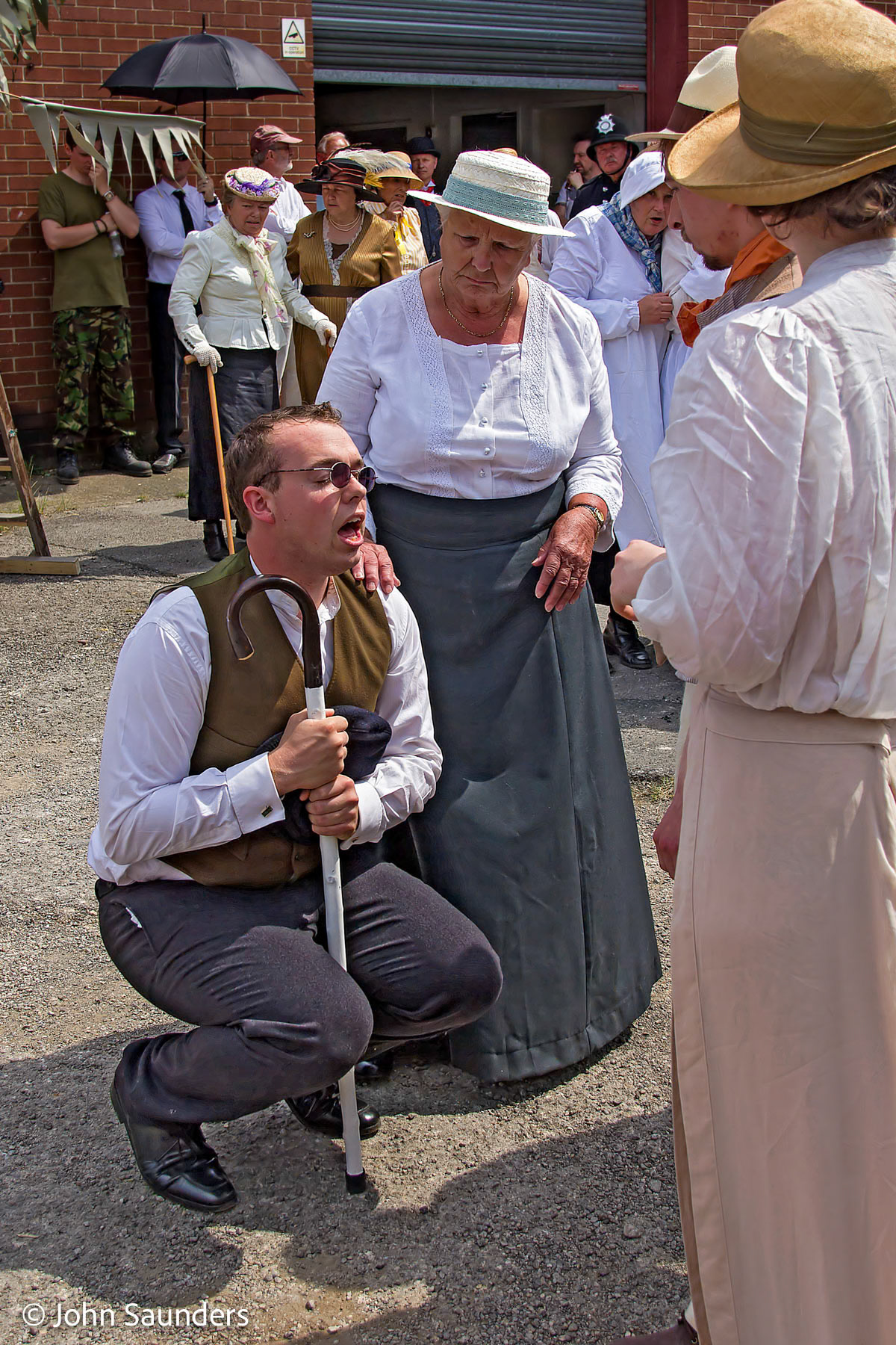 Christ's Entry into Jerusalem, dress rehearsal