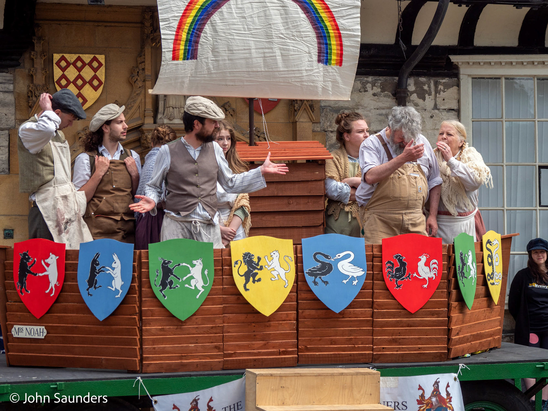 The Building of the Ark and the Flood - College Green