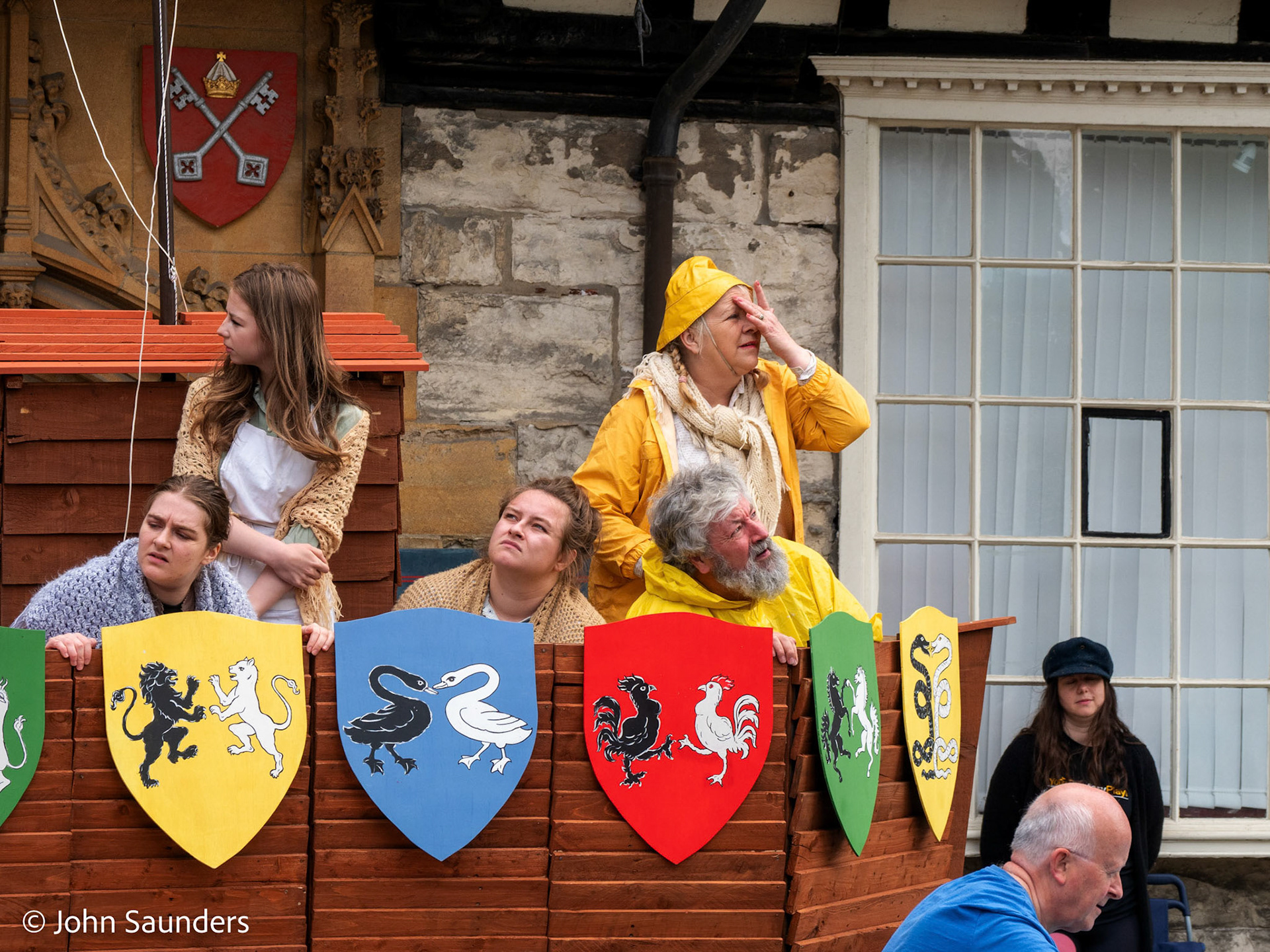 The Building of the Ark and the Flood - College Green