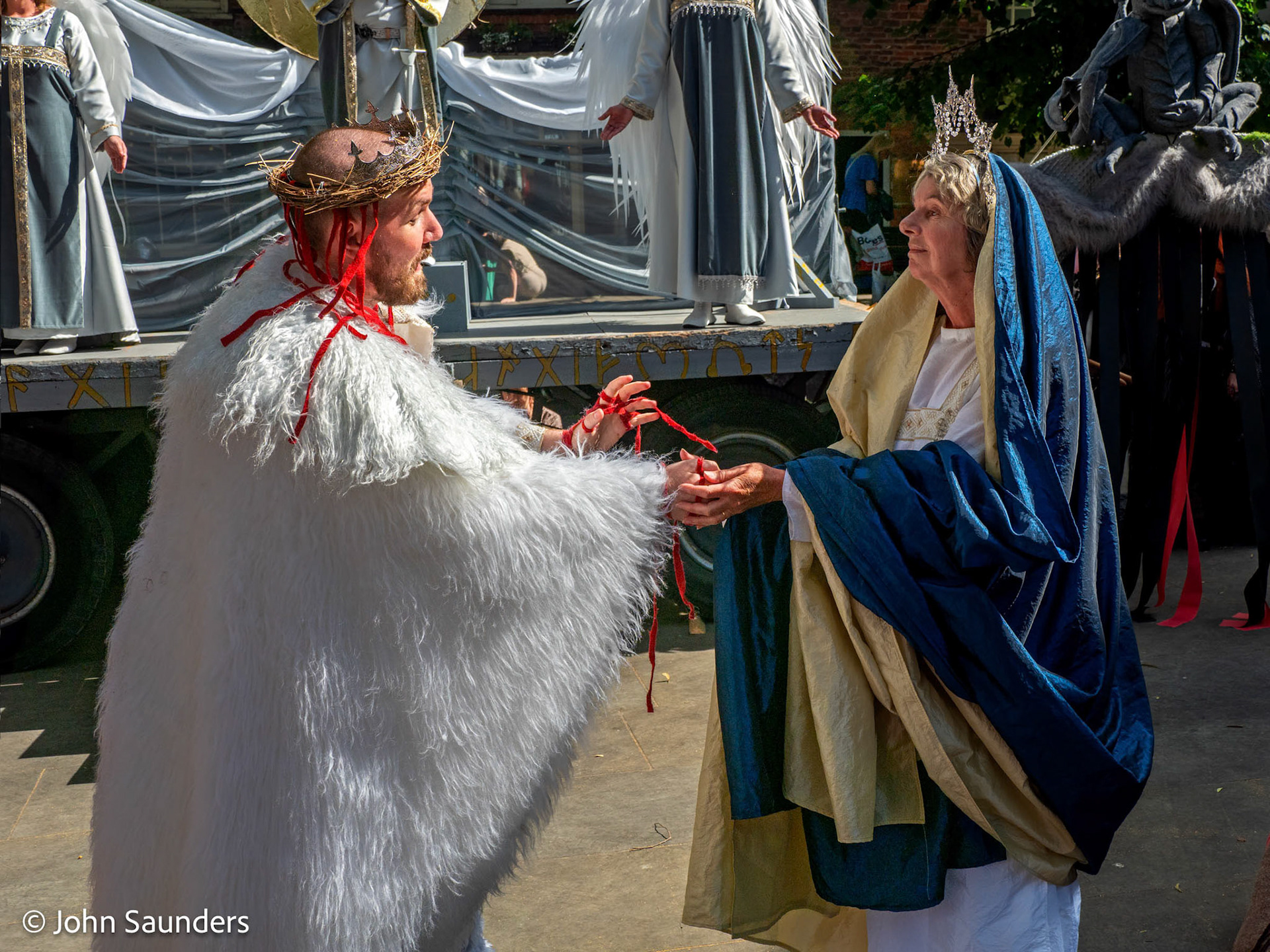Doomsday and the Coronation of Mary