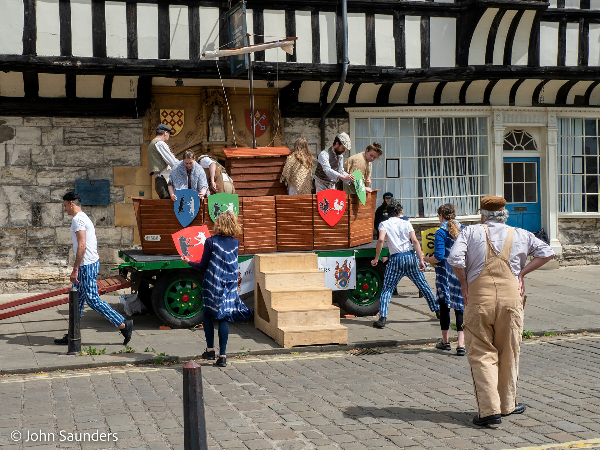 The Building of the Ark and the Flood - College Green