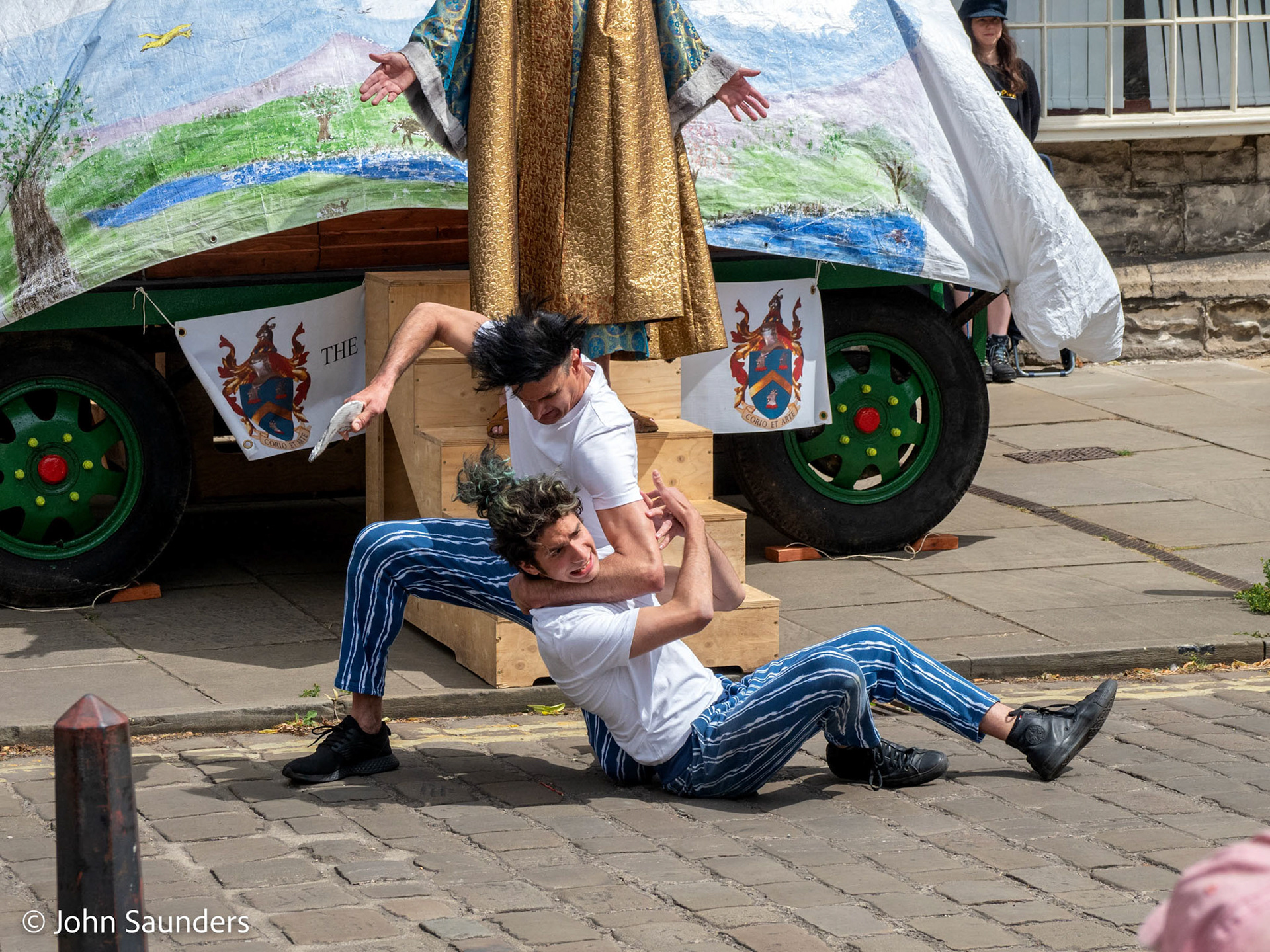 The Building of the Ark and the Flood - College Green