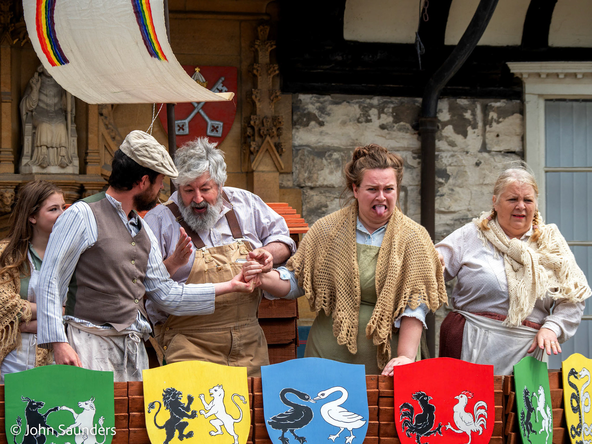 The Building of the Ark and the Flood - College Green