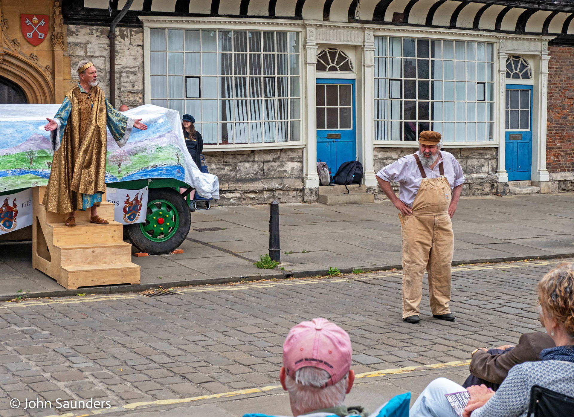 The Building of the Ark and the Flood - College Green