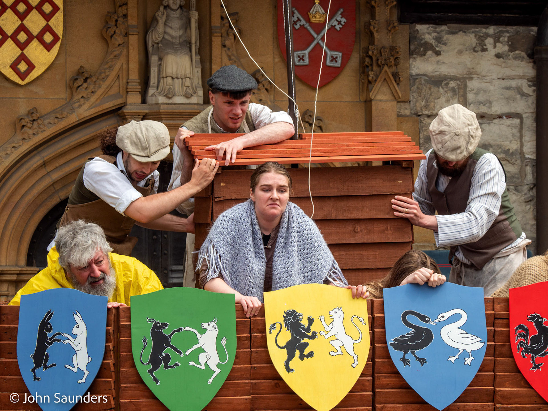 The Building of the Ark and the Flood - College Green
