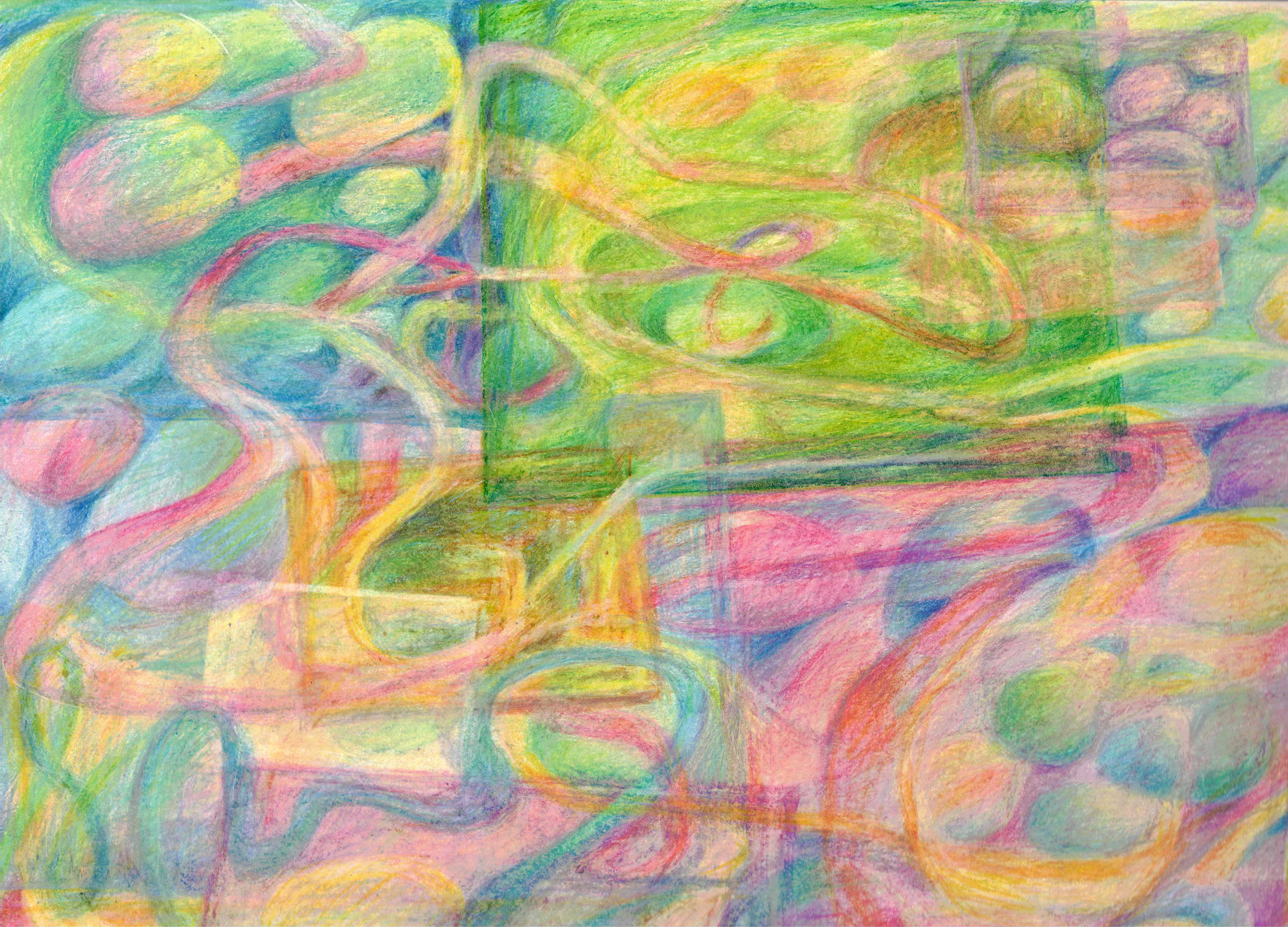 untitled, colored pencil, 2025