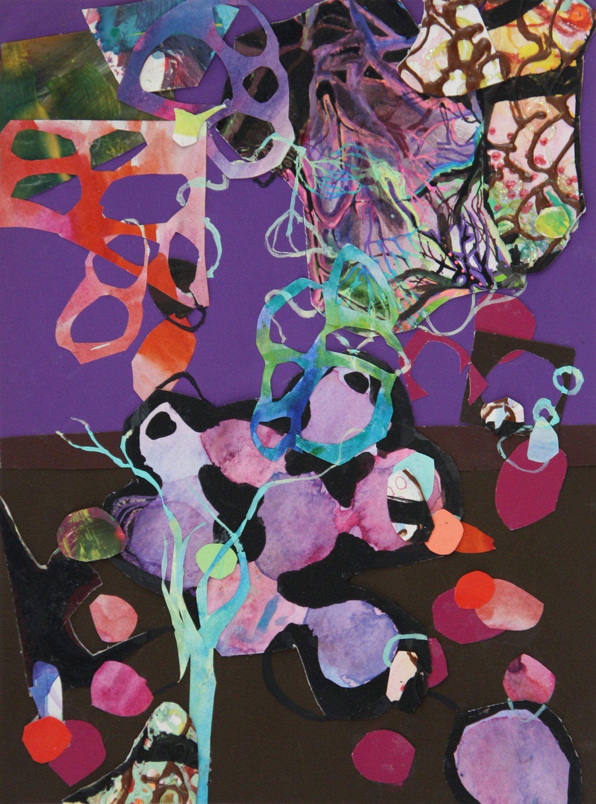 Startling Bells, 6 x 8, watercolor, ink, acrylic, gouache, flasche, paper, 2012