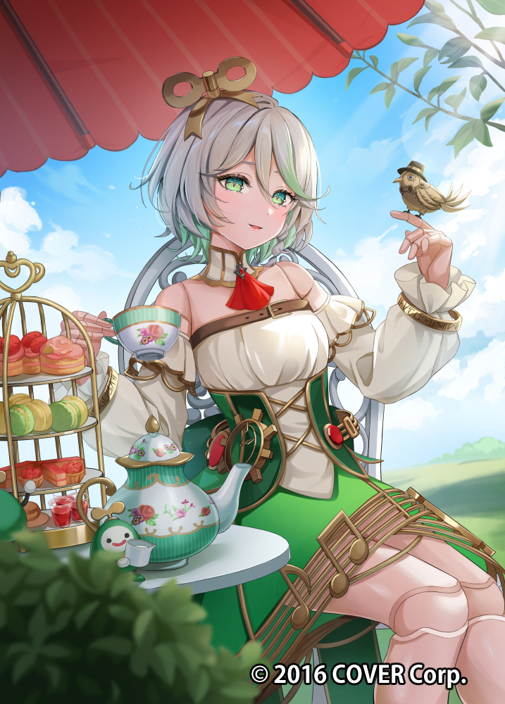 2025/6/20発売 hololive OFFICIAL CARD GAME ブースターパック『キュリアスユニバース』〈セシリア・イマーグリーン〉『海を越えたお茶会』