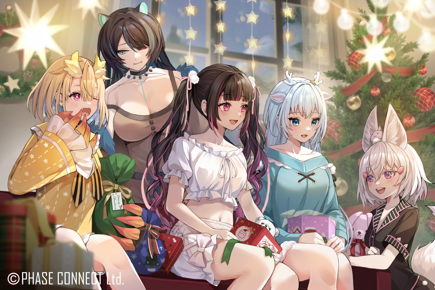 Phase Connect社 クリスマスイベント用イラスト