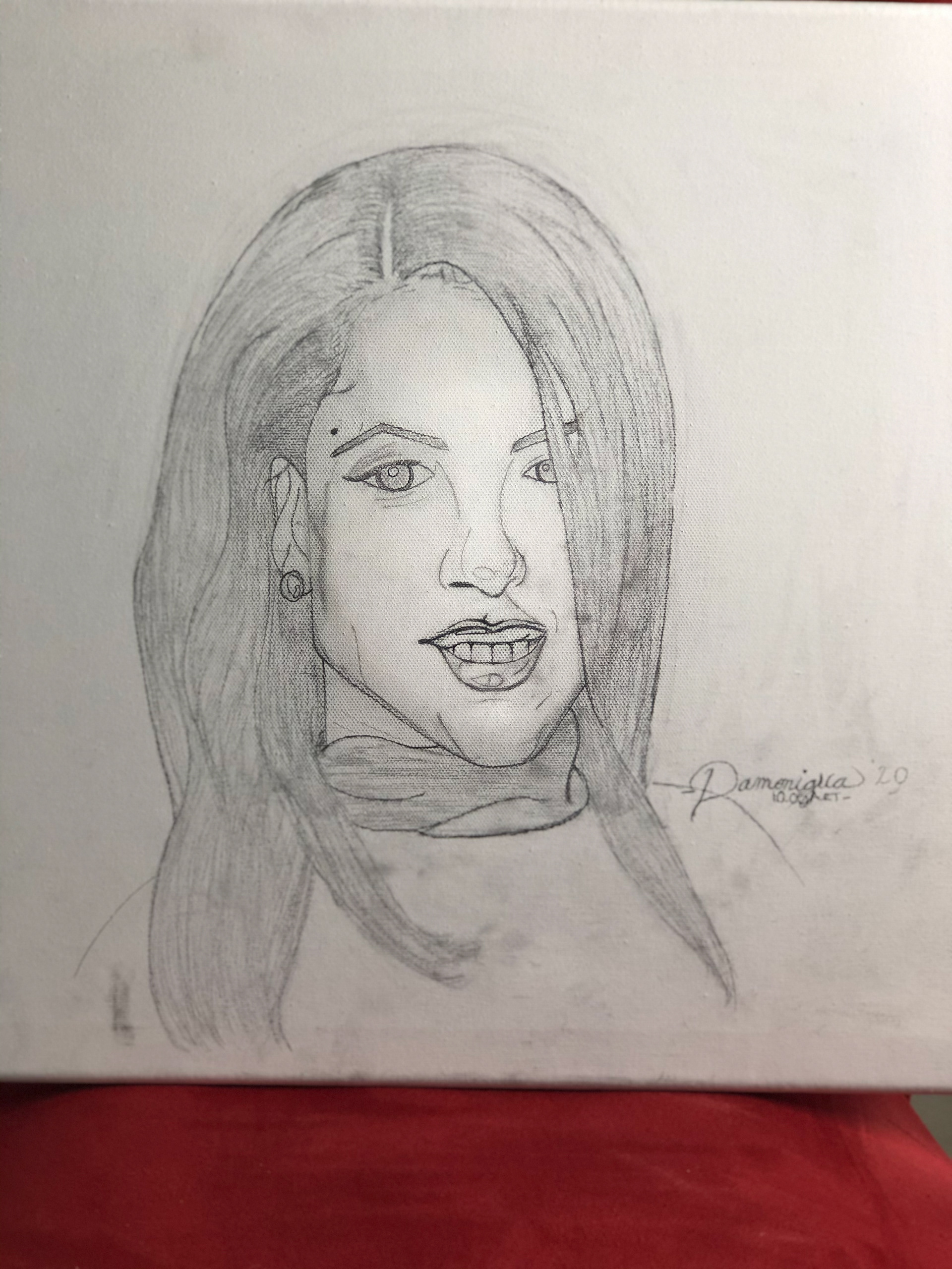 Aaliyah Canvas Sketch 2020