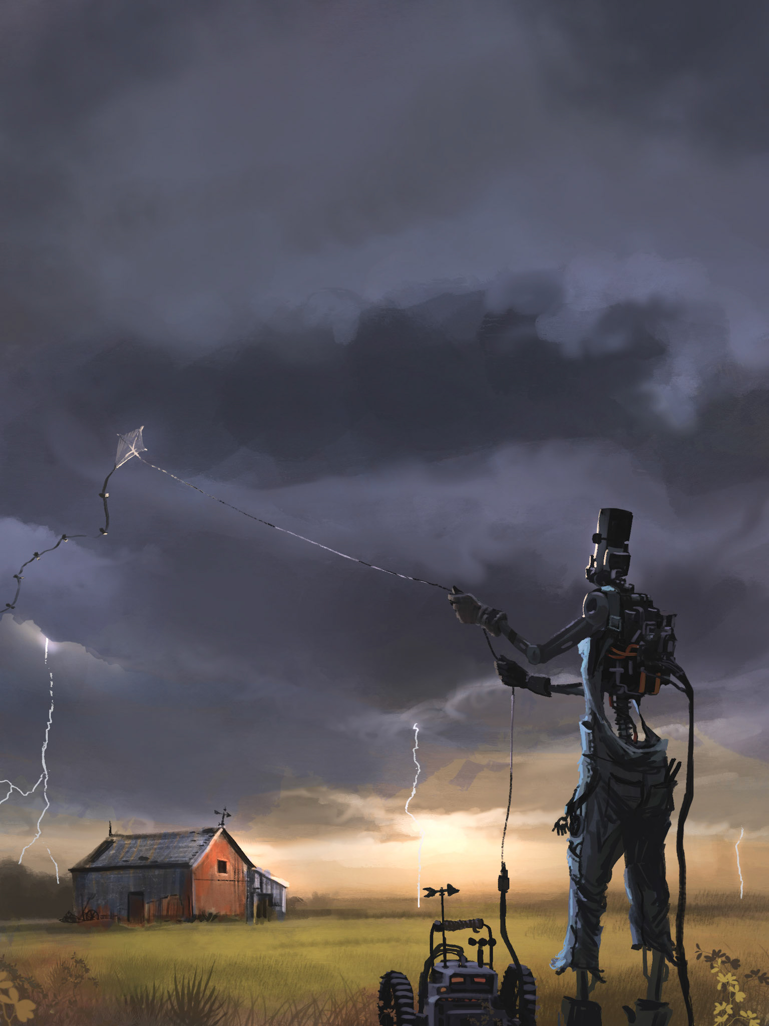 THE WEIGHT OF THE WORLD ~ book cover illustration