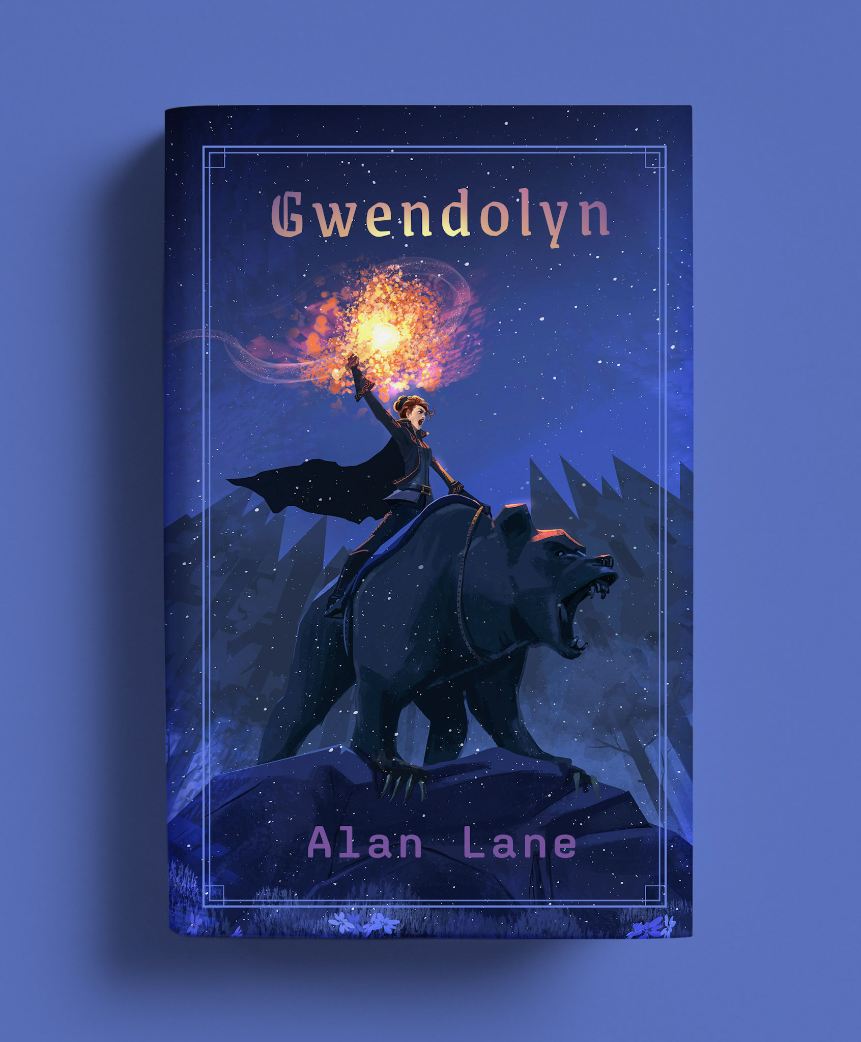GWENDOLYN ~ cover illustration & type design