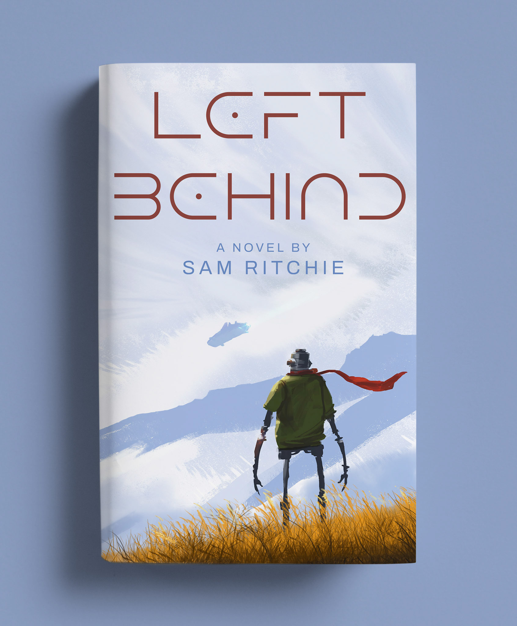 LEFT BEHIND ~ cover illustration & type design